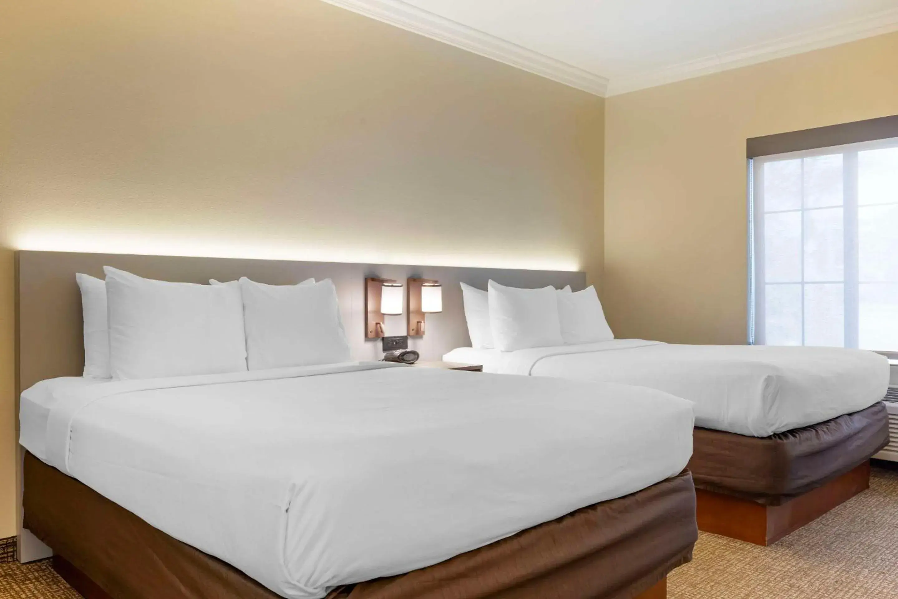 Accessible Junior Suite, 2 Queen Beds, Sofa Bed, Roll-In Shower, Non Smoking in Comfort Suites Oceanside Camp Pendleton Area Accessible Junior Suite, 2 Queen Beds, Sofa Bed, Roll-In Shower, Non Smoking in Comfort Suites Oceanside Camp Pendleton Area