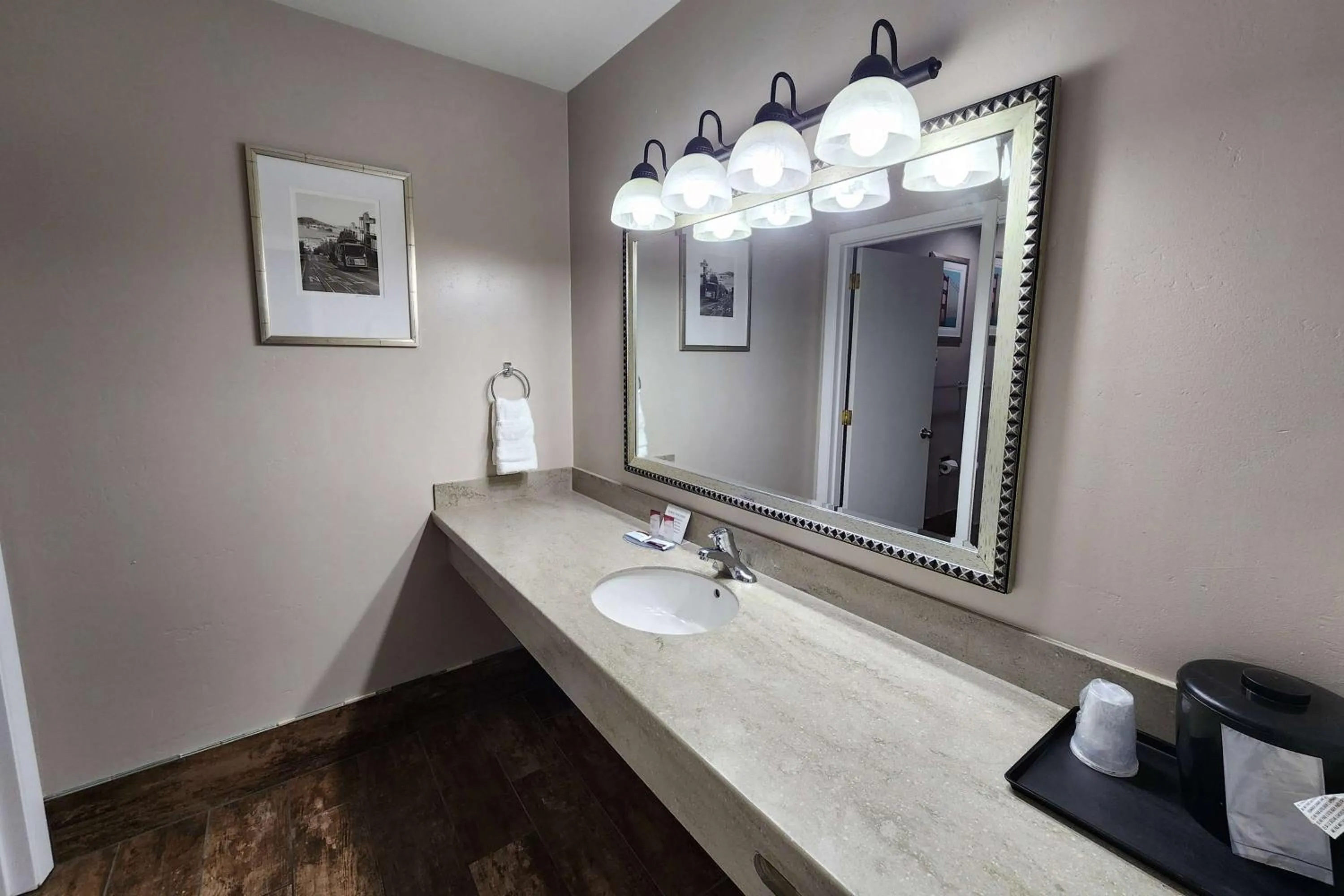 Bathroom in Ramada Bayside Inn & Suites Eureka