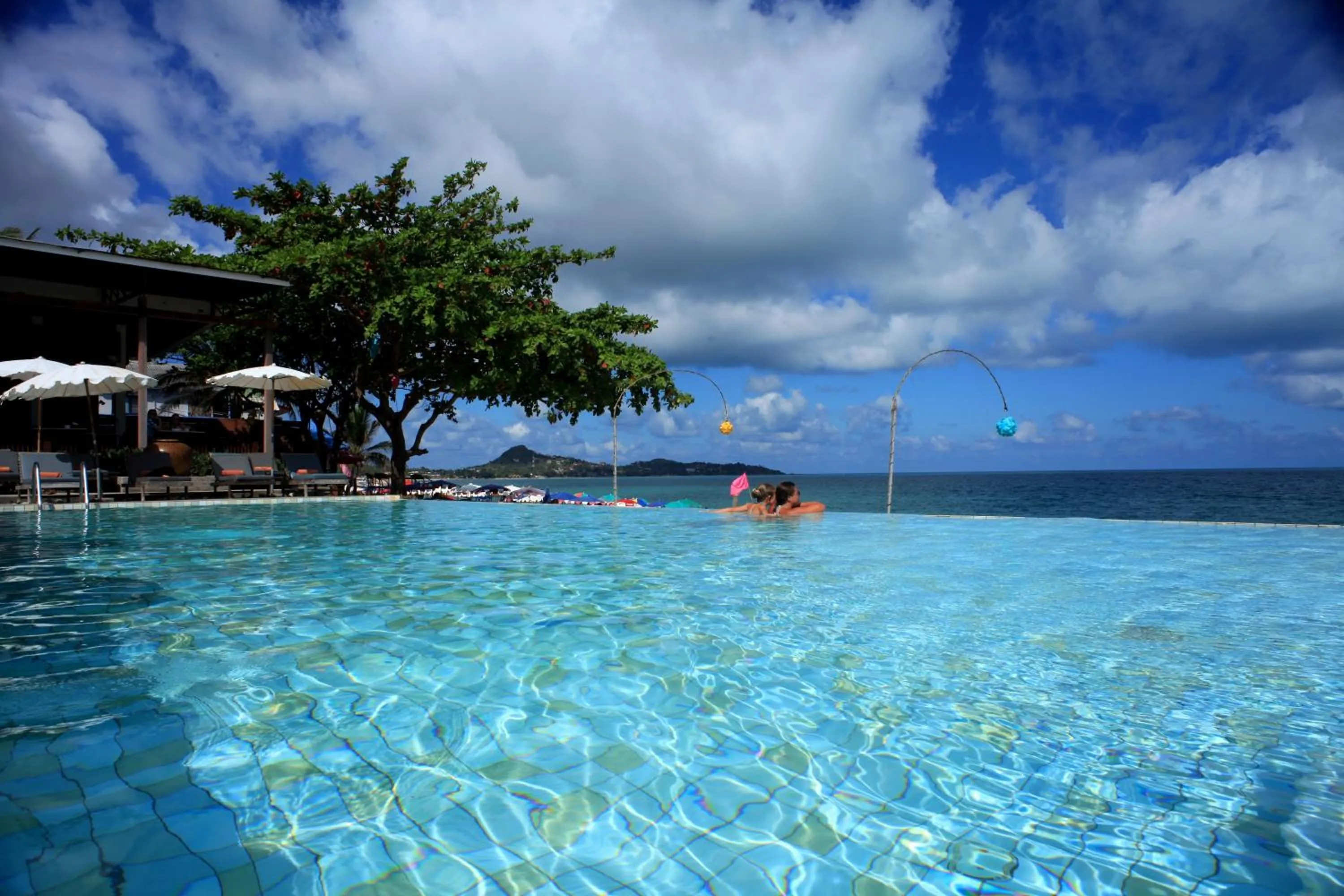 Pool view in The Hive Hotel
