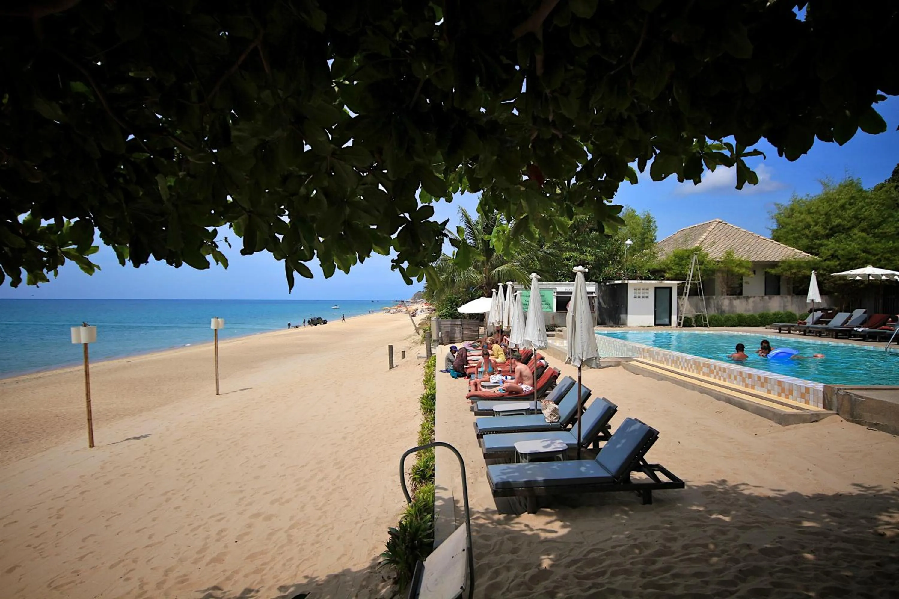 Beach in The Hive Hotel