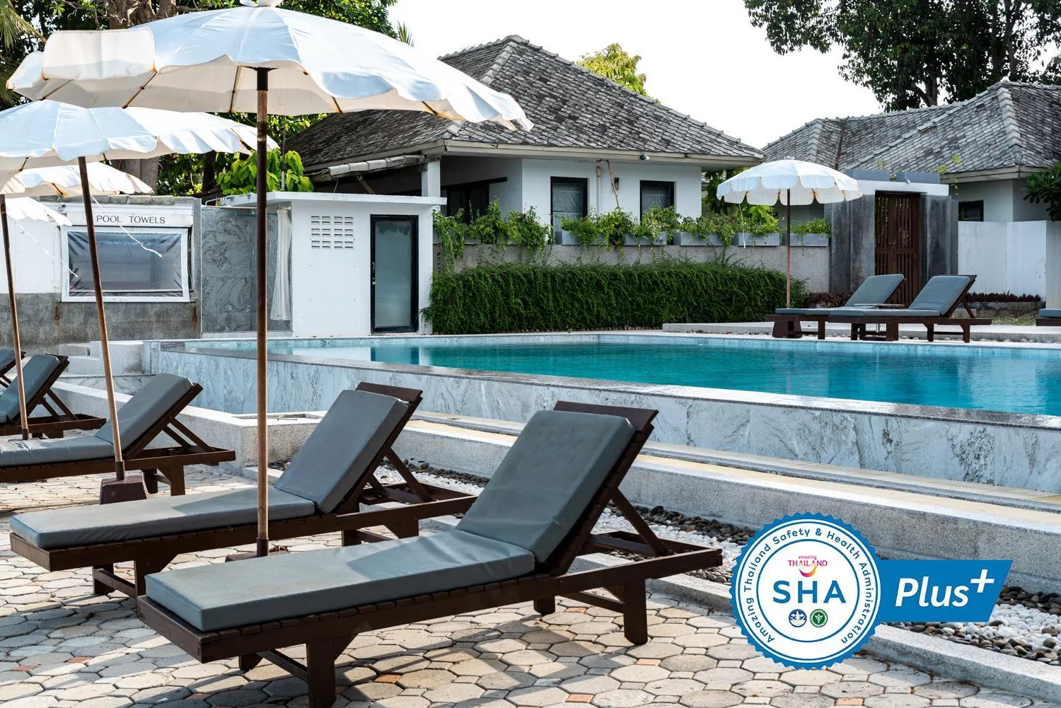 Swimming pool in The Hive Hotel