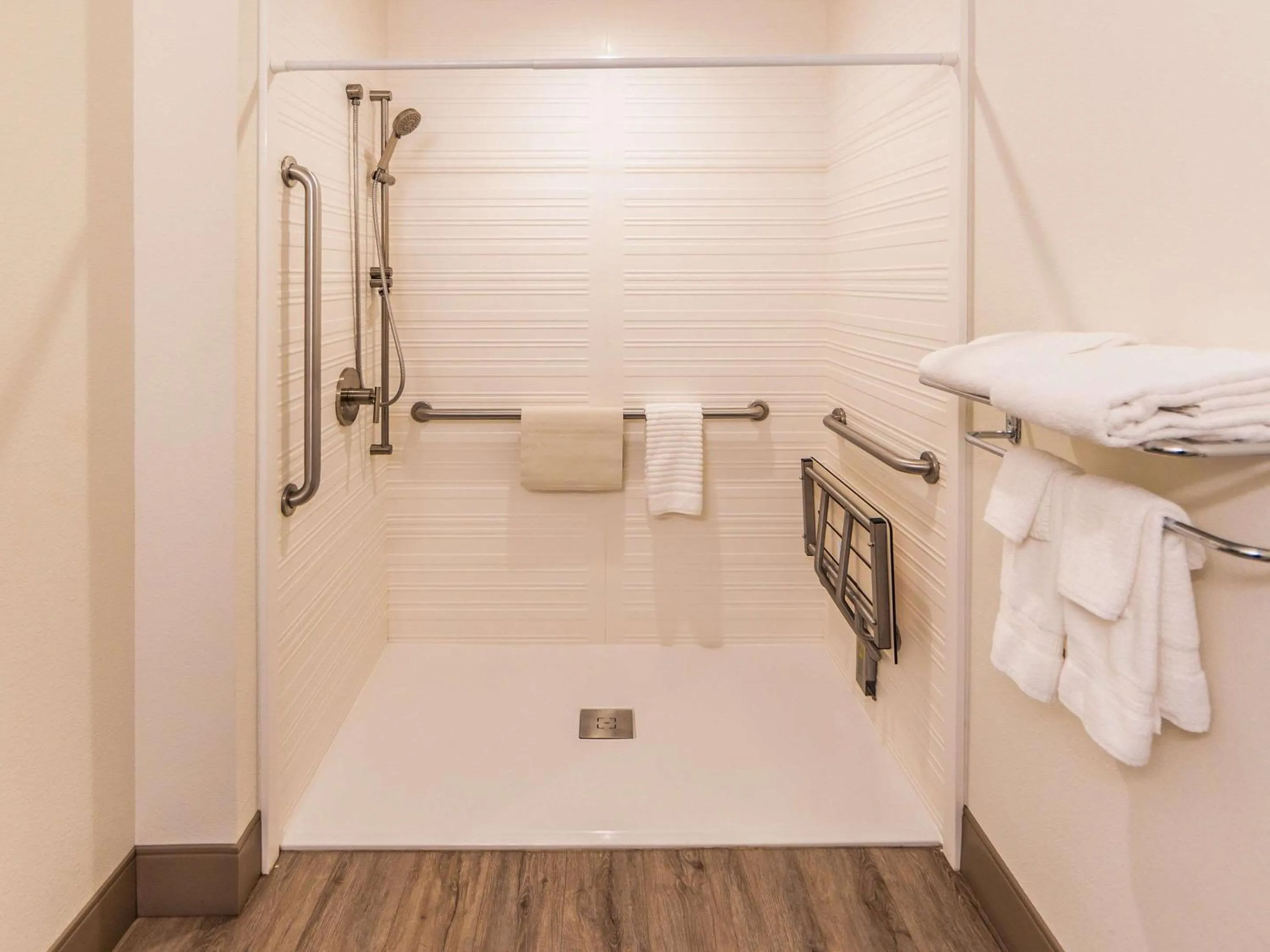 Shower in The Hanford Hotel