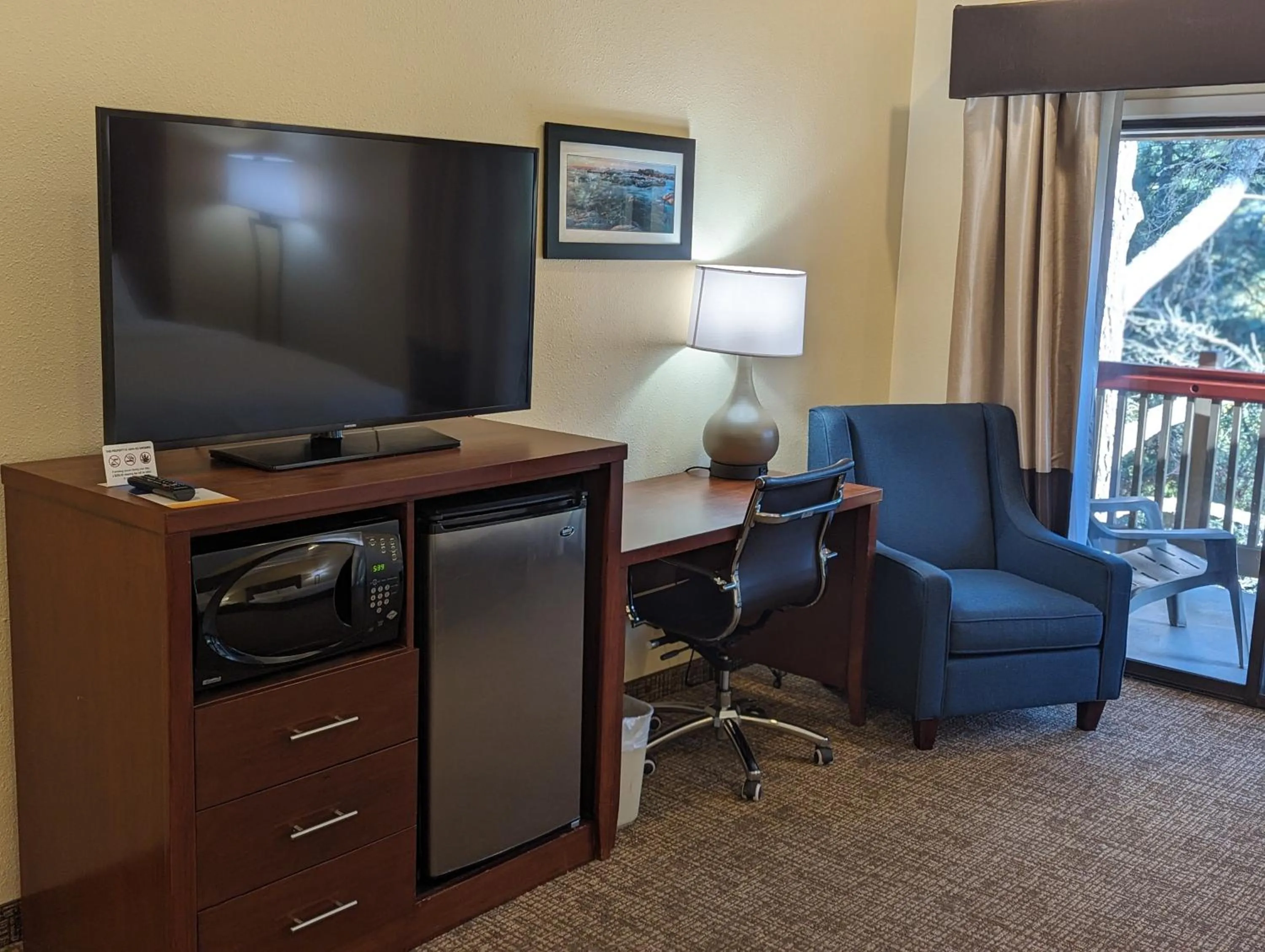 TV and multimedia in Comfort Inn Monterey Peninsula Airport