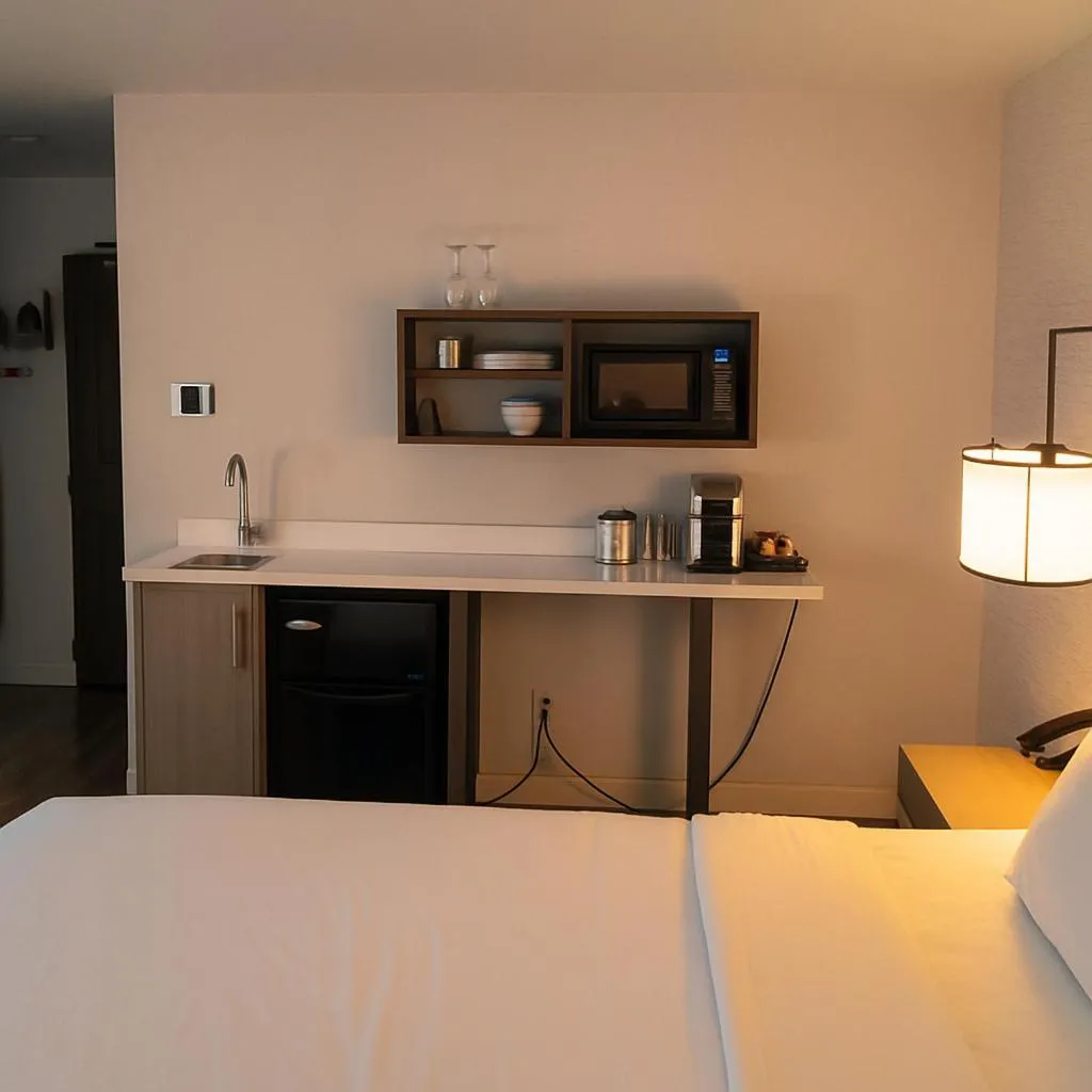 Bed in Cherry Orchard Inn