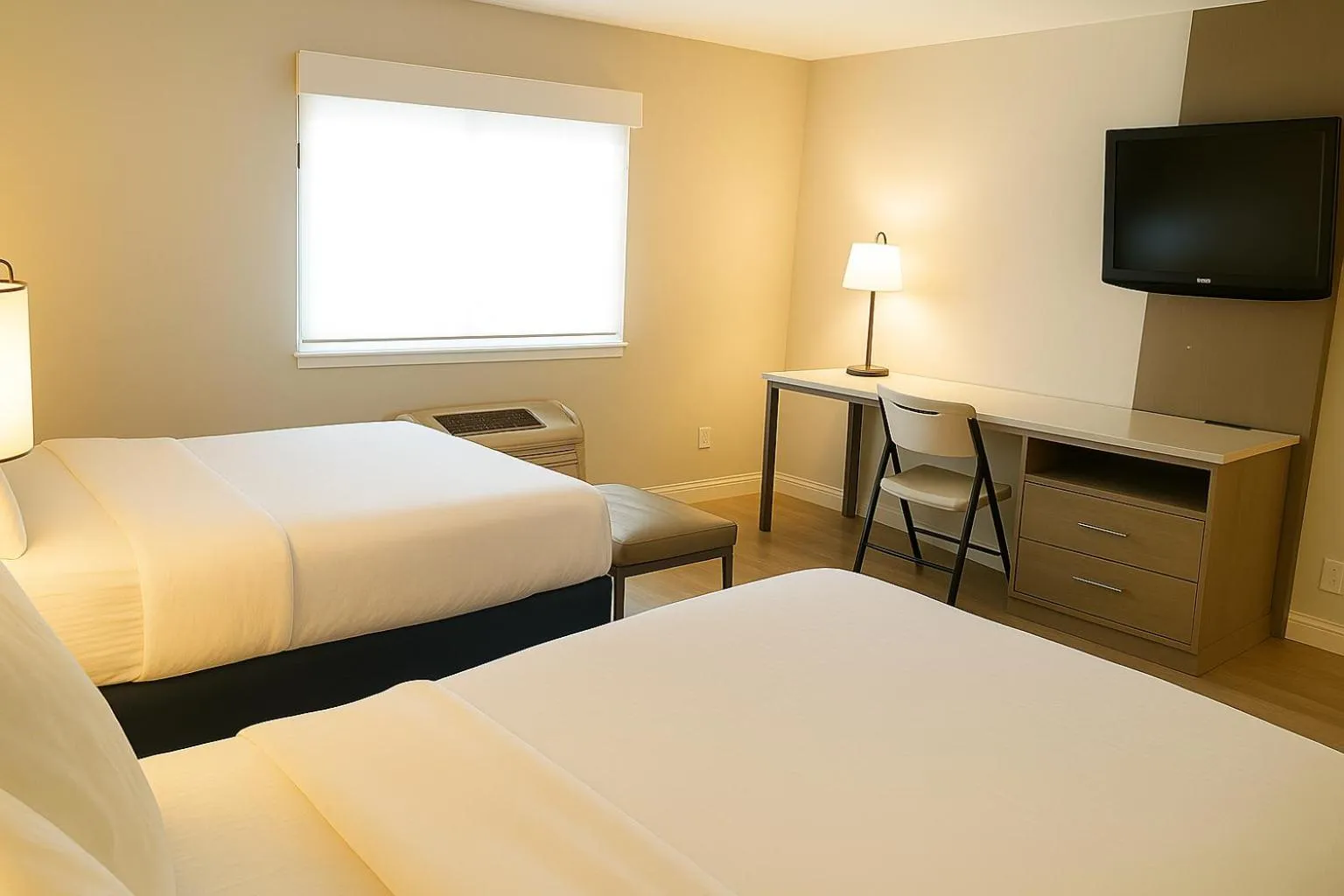 Bed in Cherry Orchard Inn