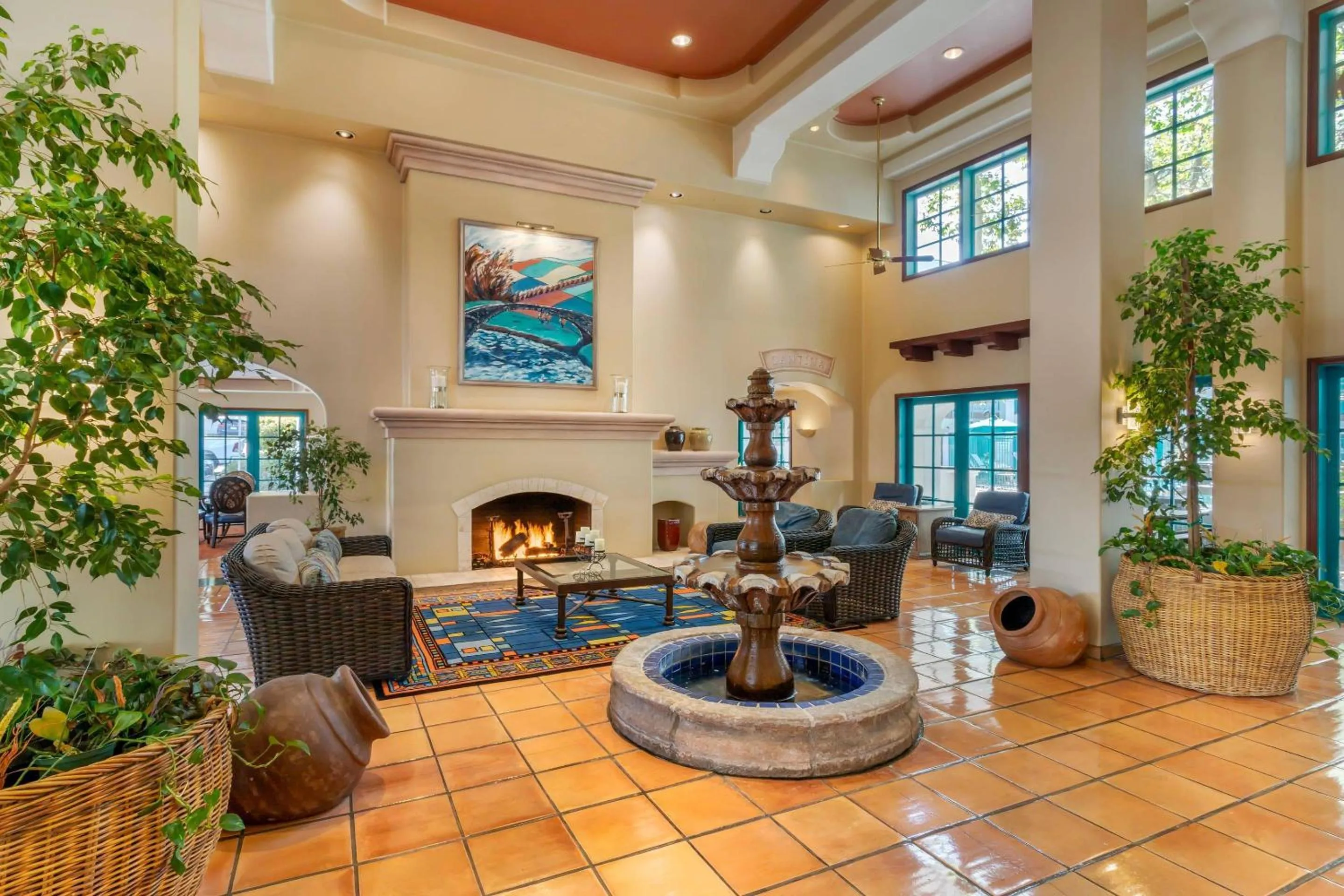 Lobby or reception in Quality Suites Downtown San Luis Obispo