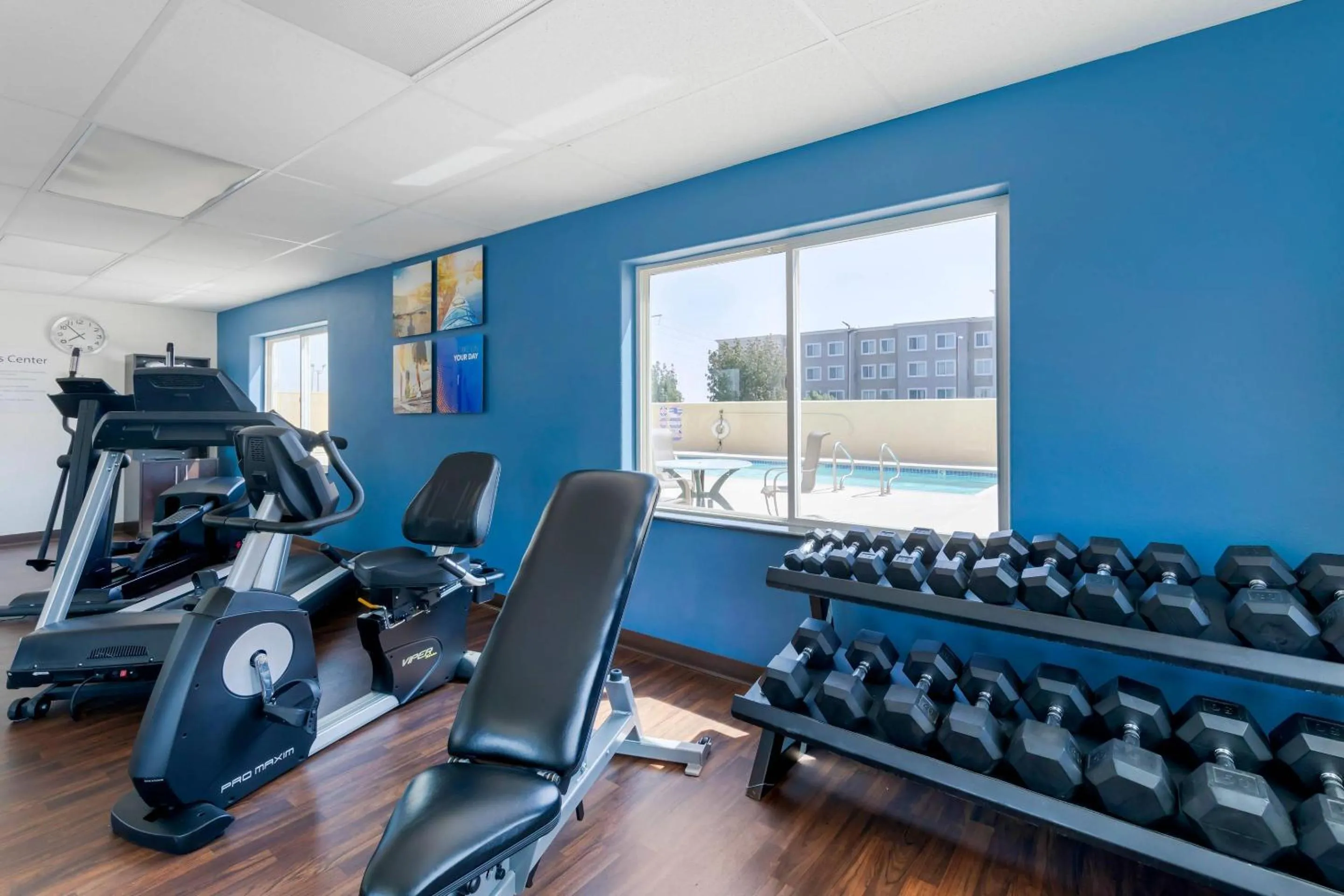 Fitness centre/facilities in Comfort Suites Victorville-Hesperia