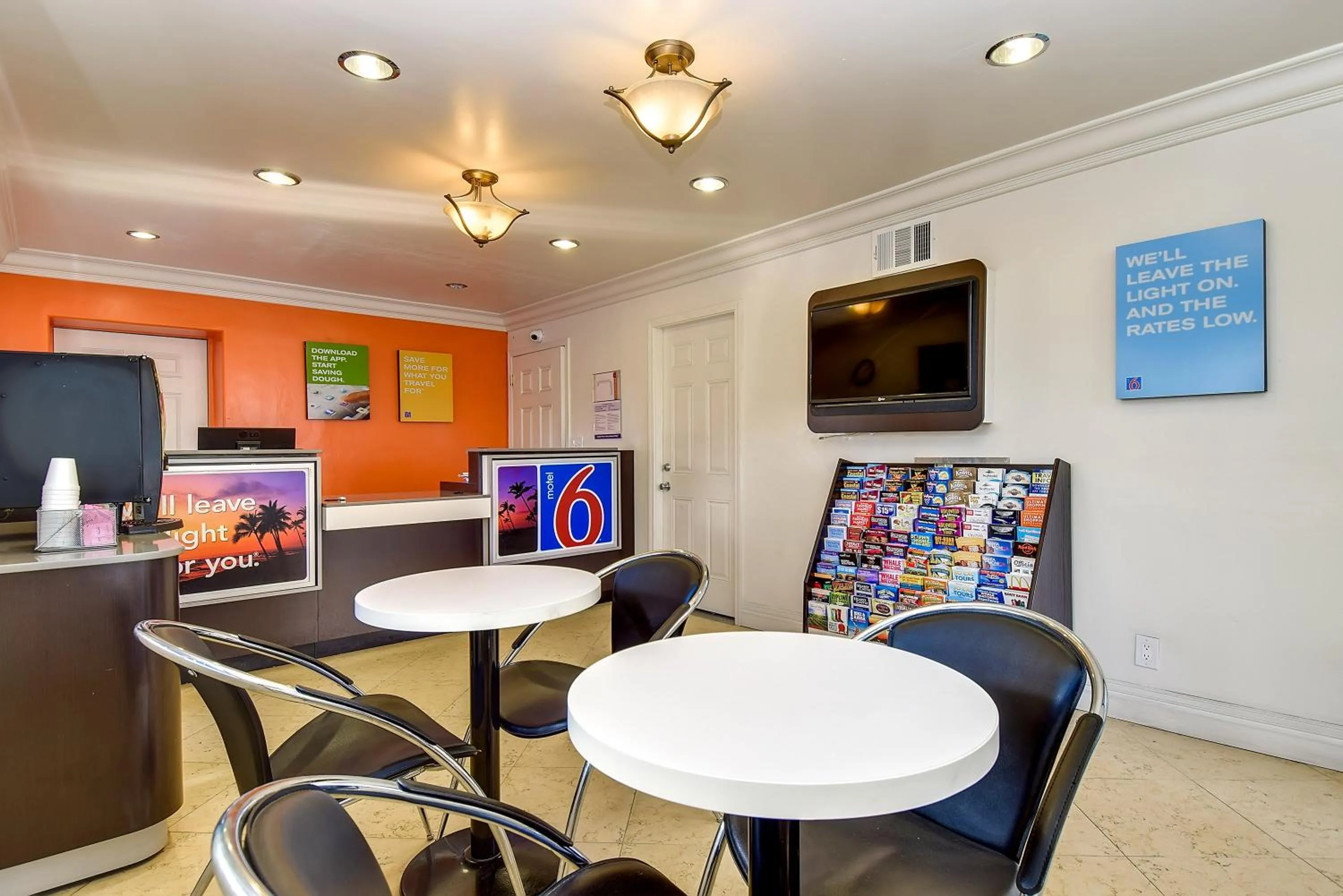 Lobby or reception in Motel 6 Garden Grove