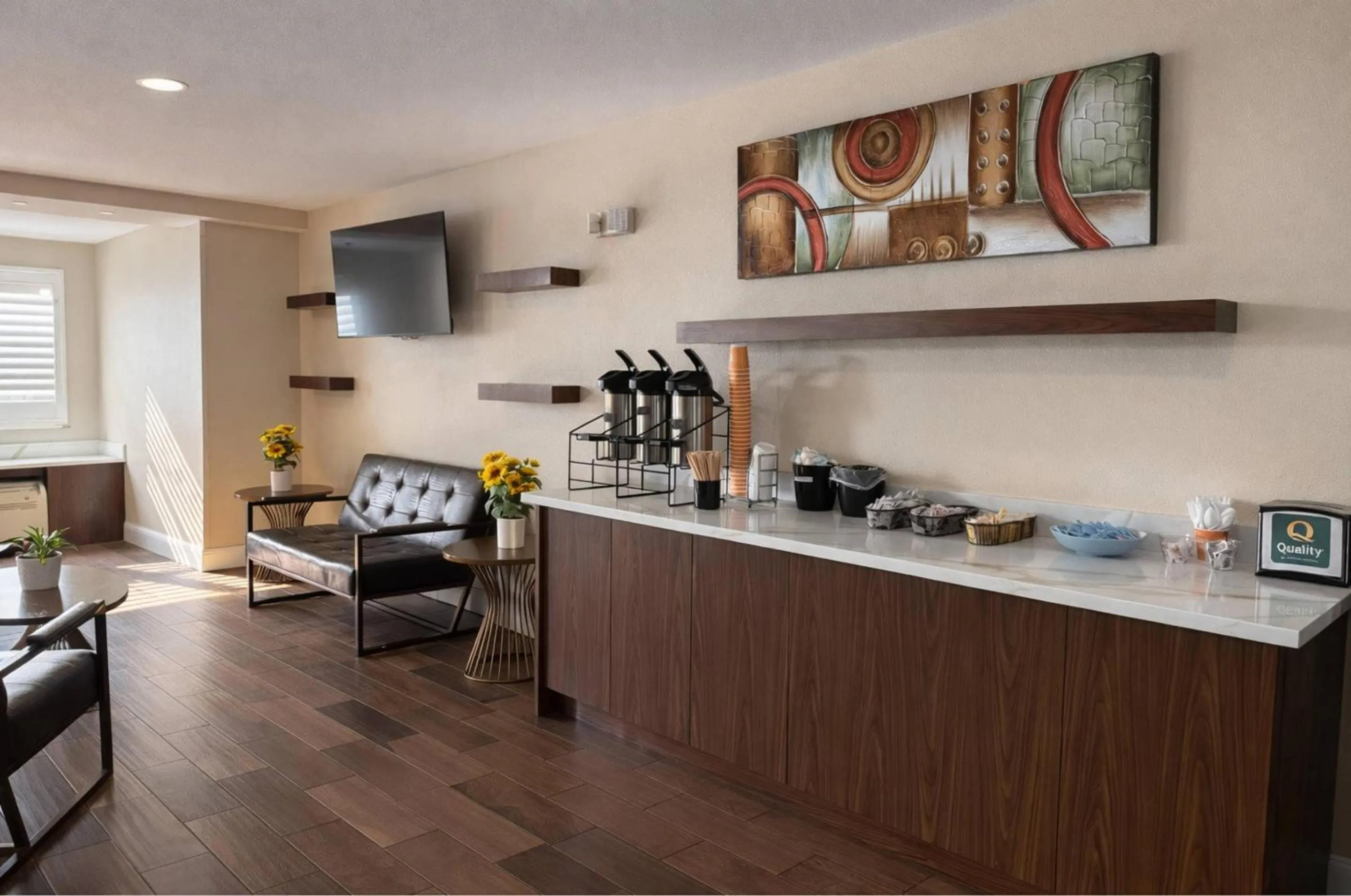 Lobby or reception in Quality Inn & Suites Santa Rosa South
