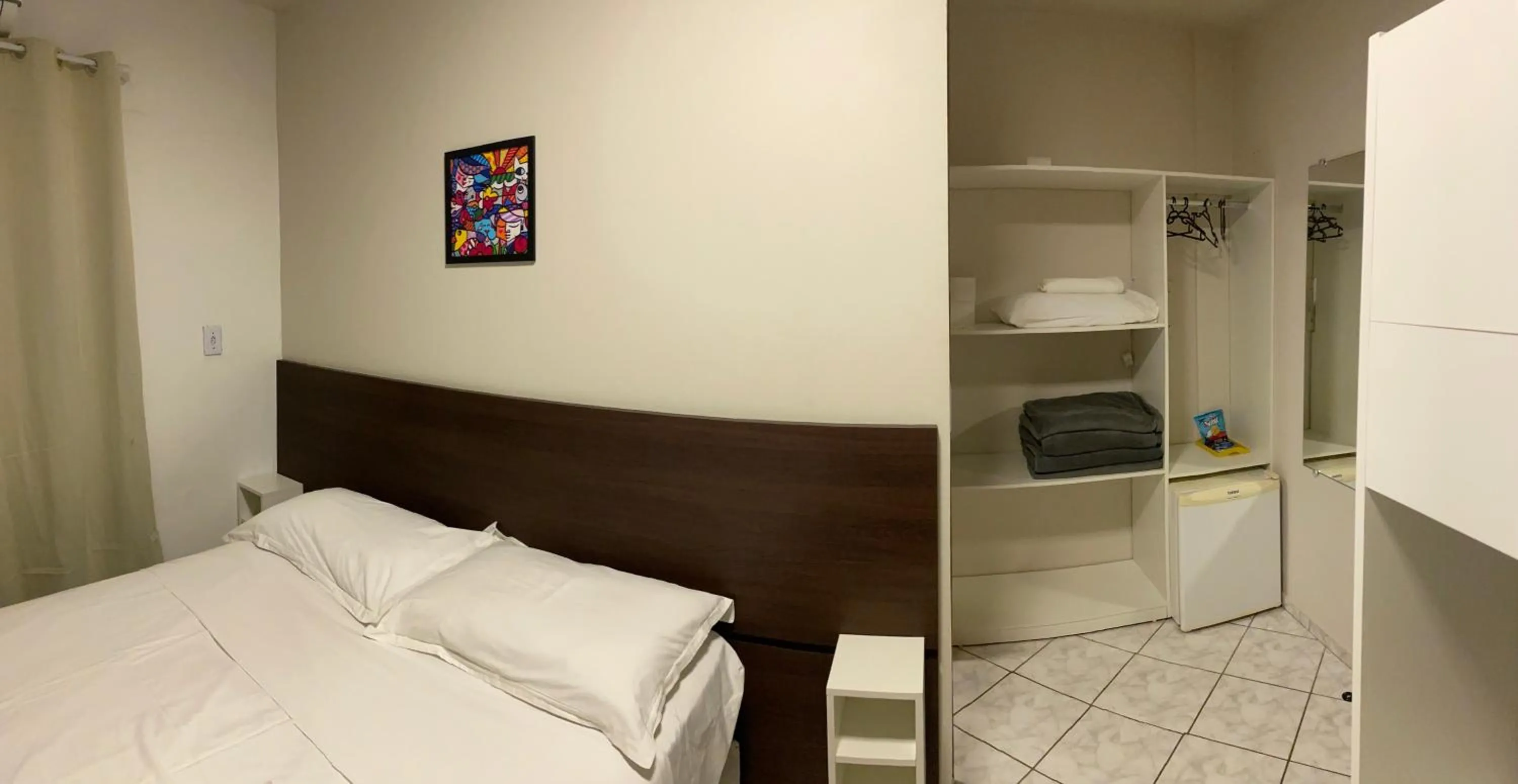 Drinks, Bed in Pousada Cores