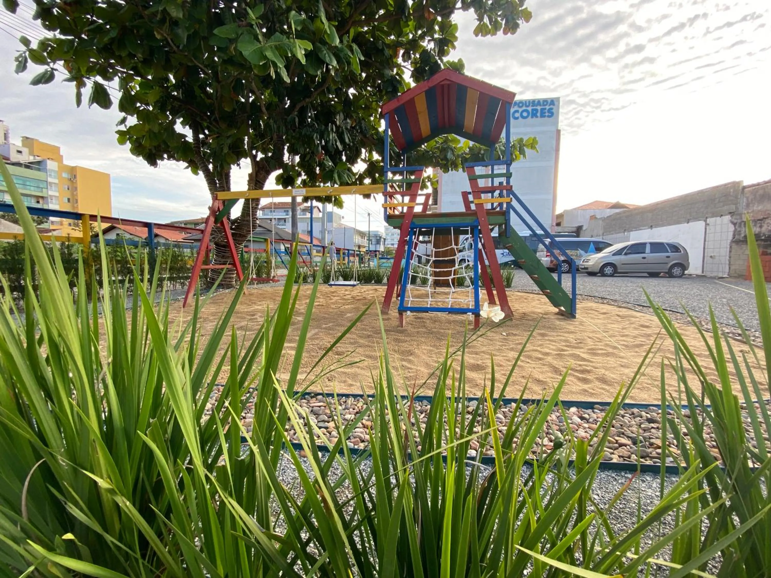 Children play ground in Pousada Cores
