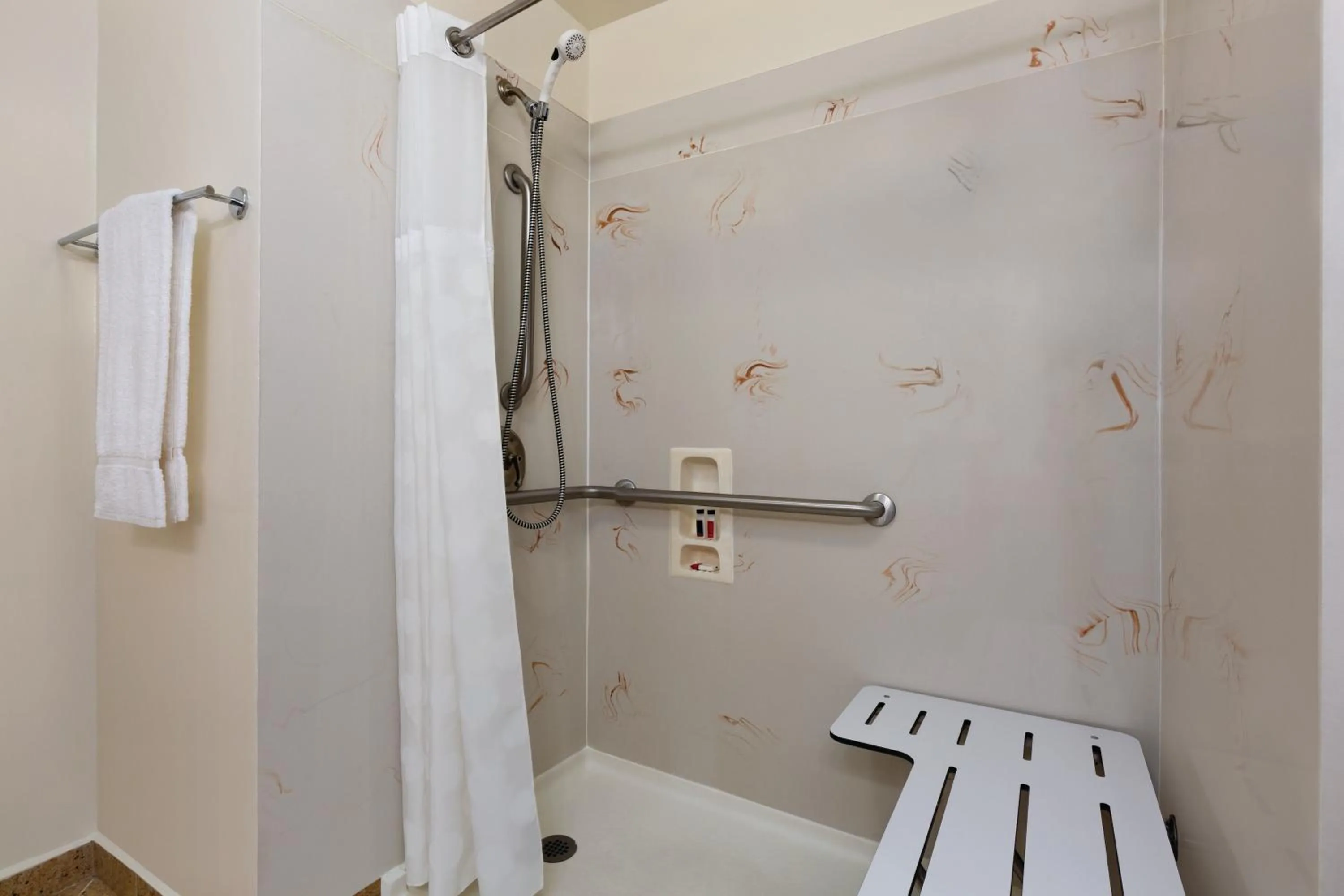 Shower in Ramada by Wyndham Oakland Downtown City Center