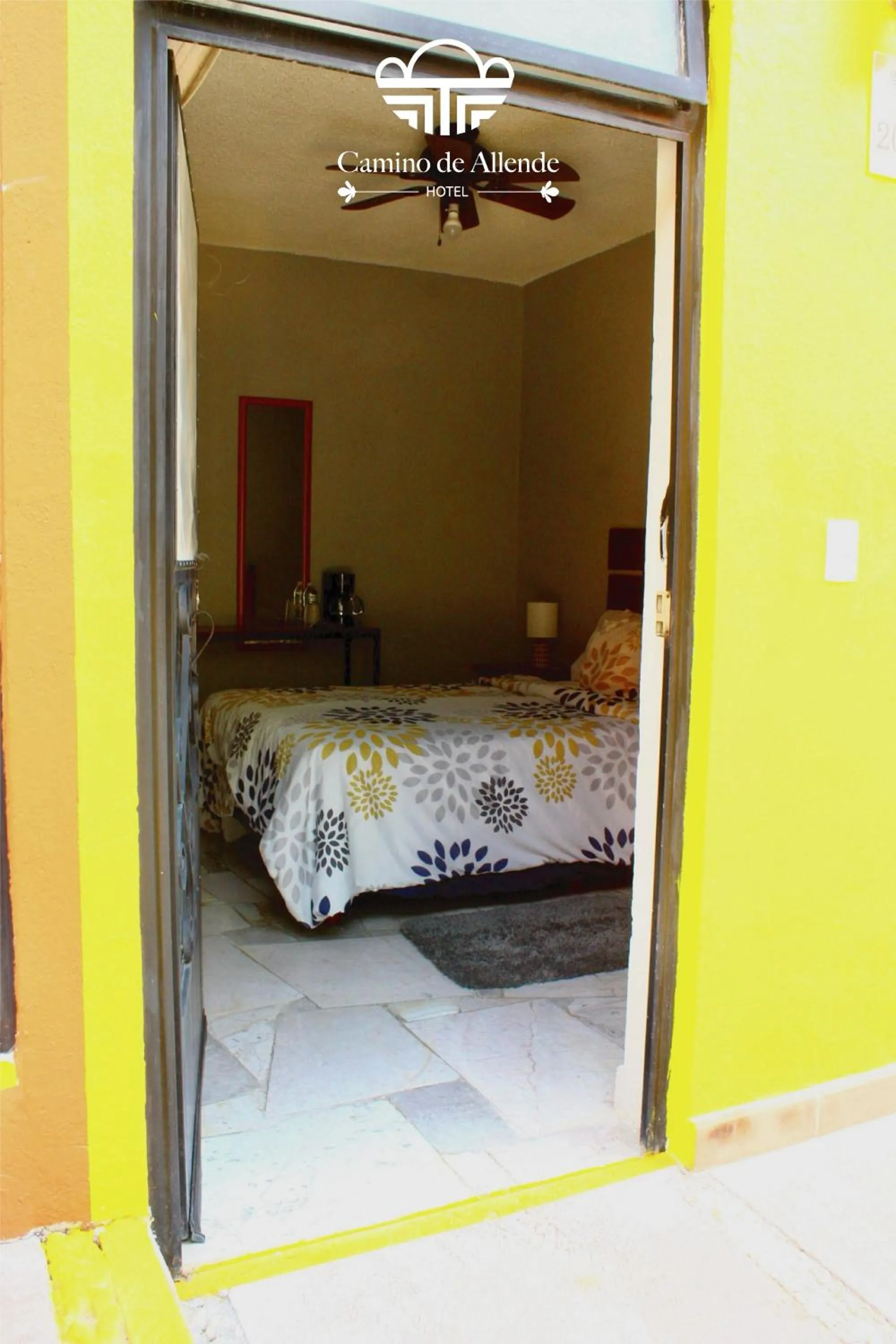 Bed in Hotel Camino de Allende