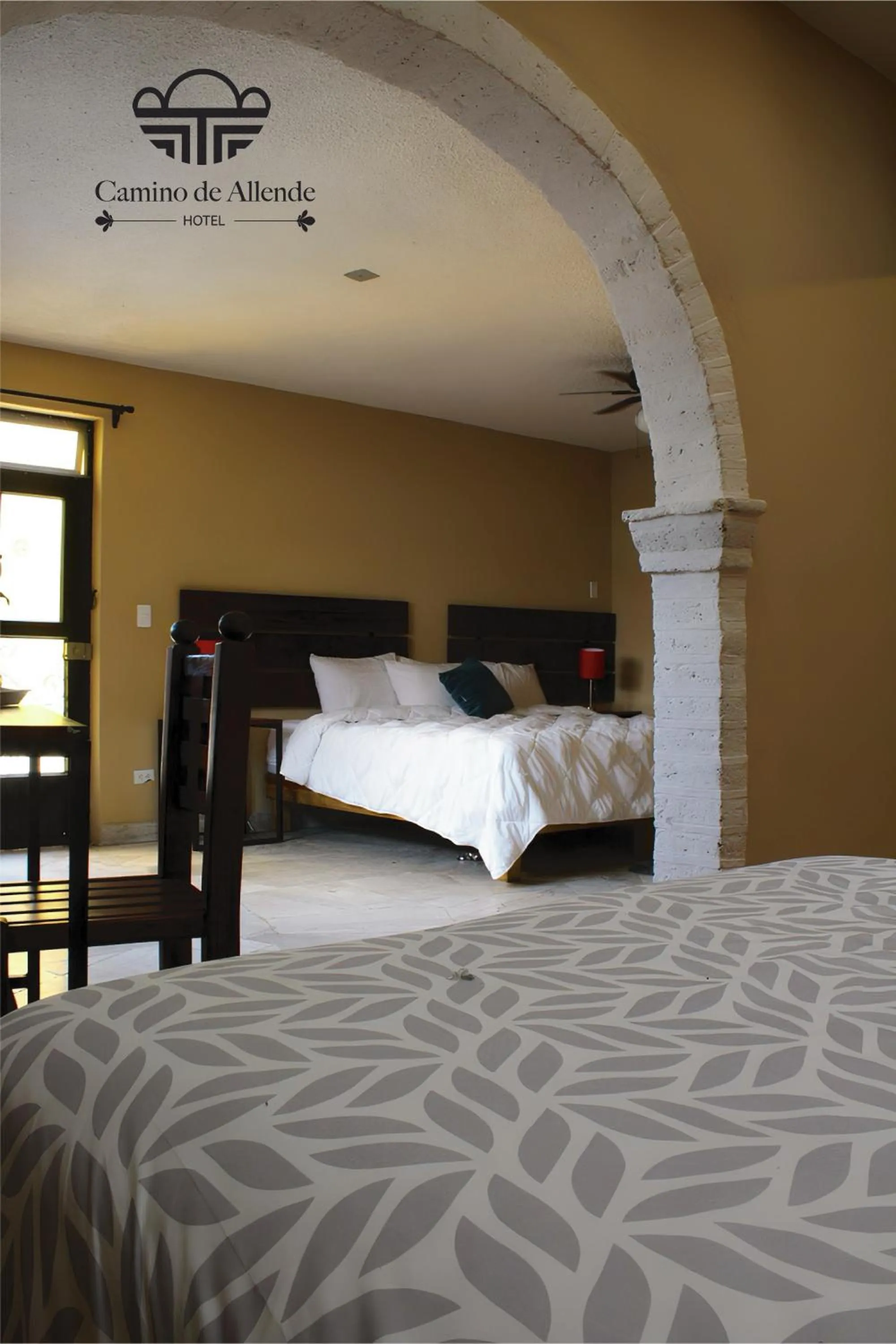 Bed in Hotel Camino de Allende