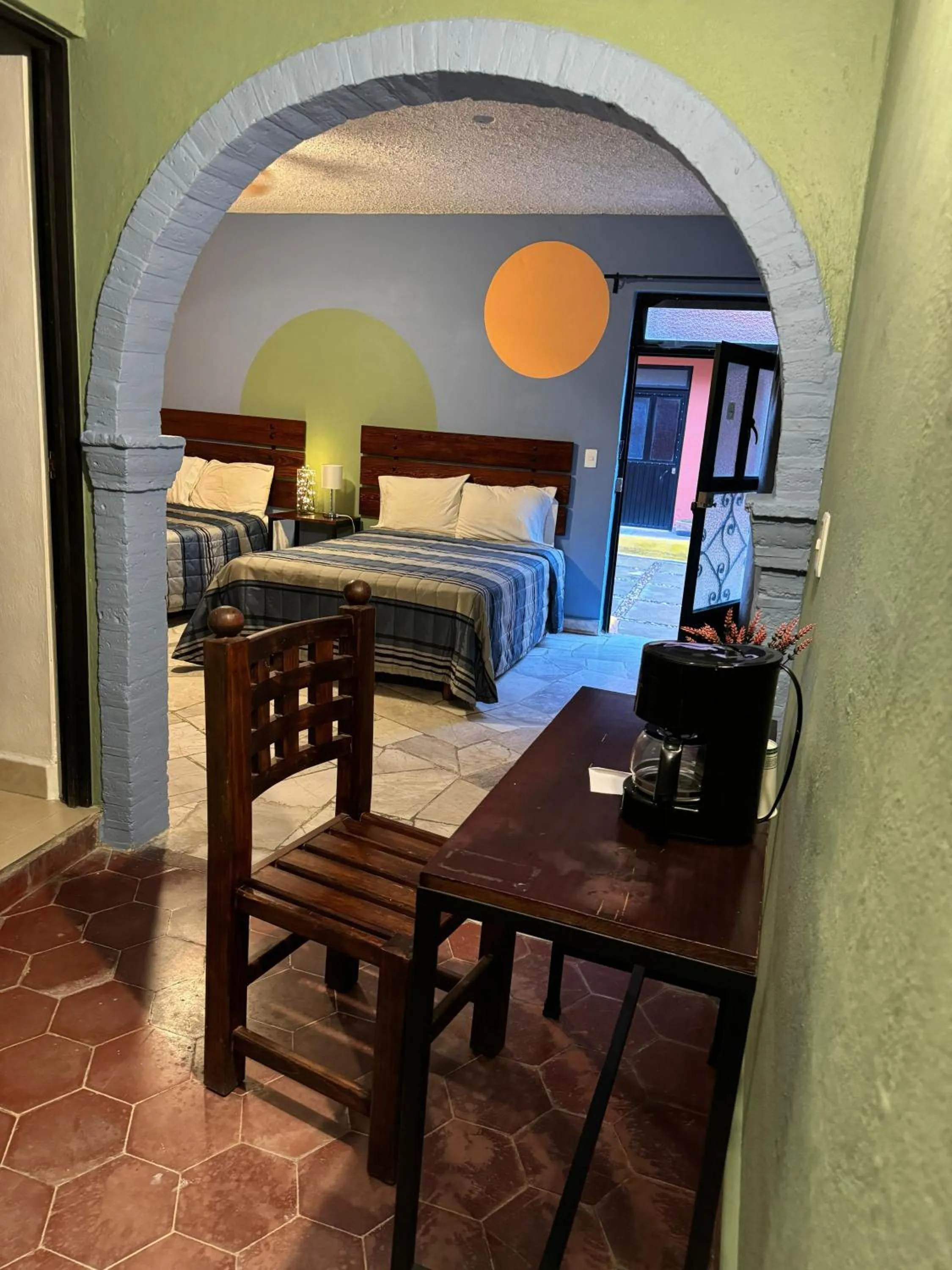 Bed in Hotel Camino de Allende