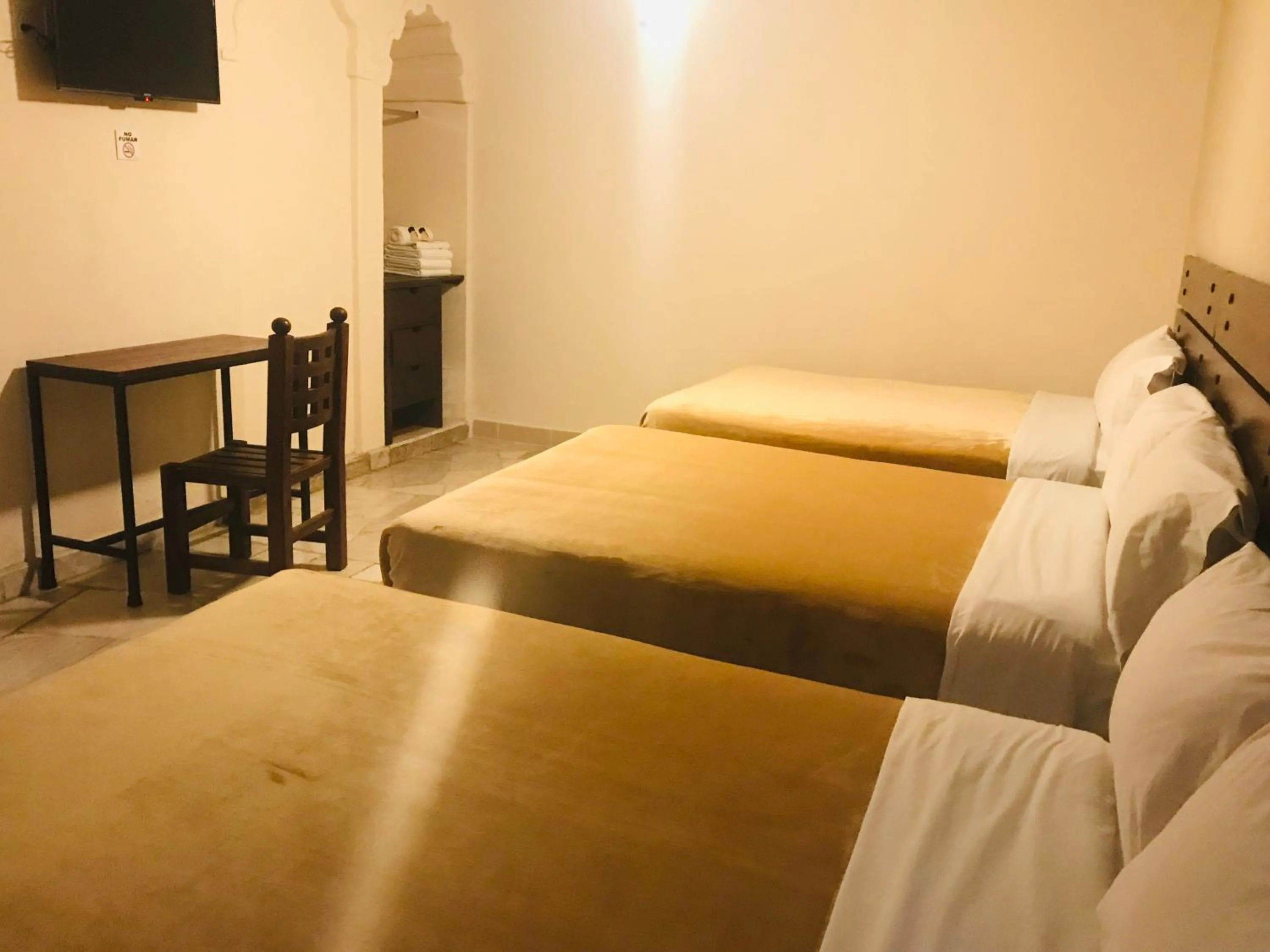 Bed in Hotel Camino de Allende