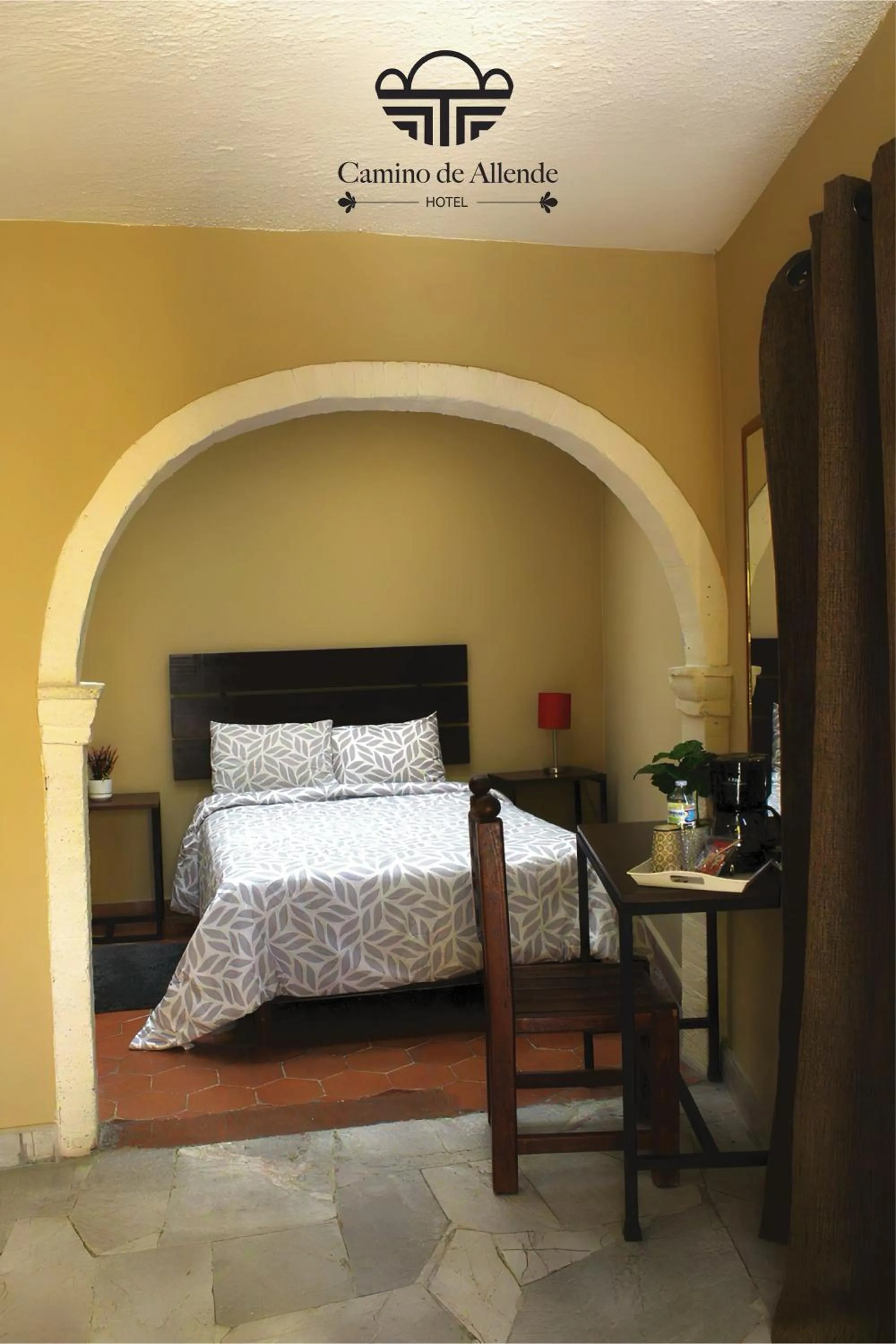 Bed in Hotel Camino de Allende