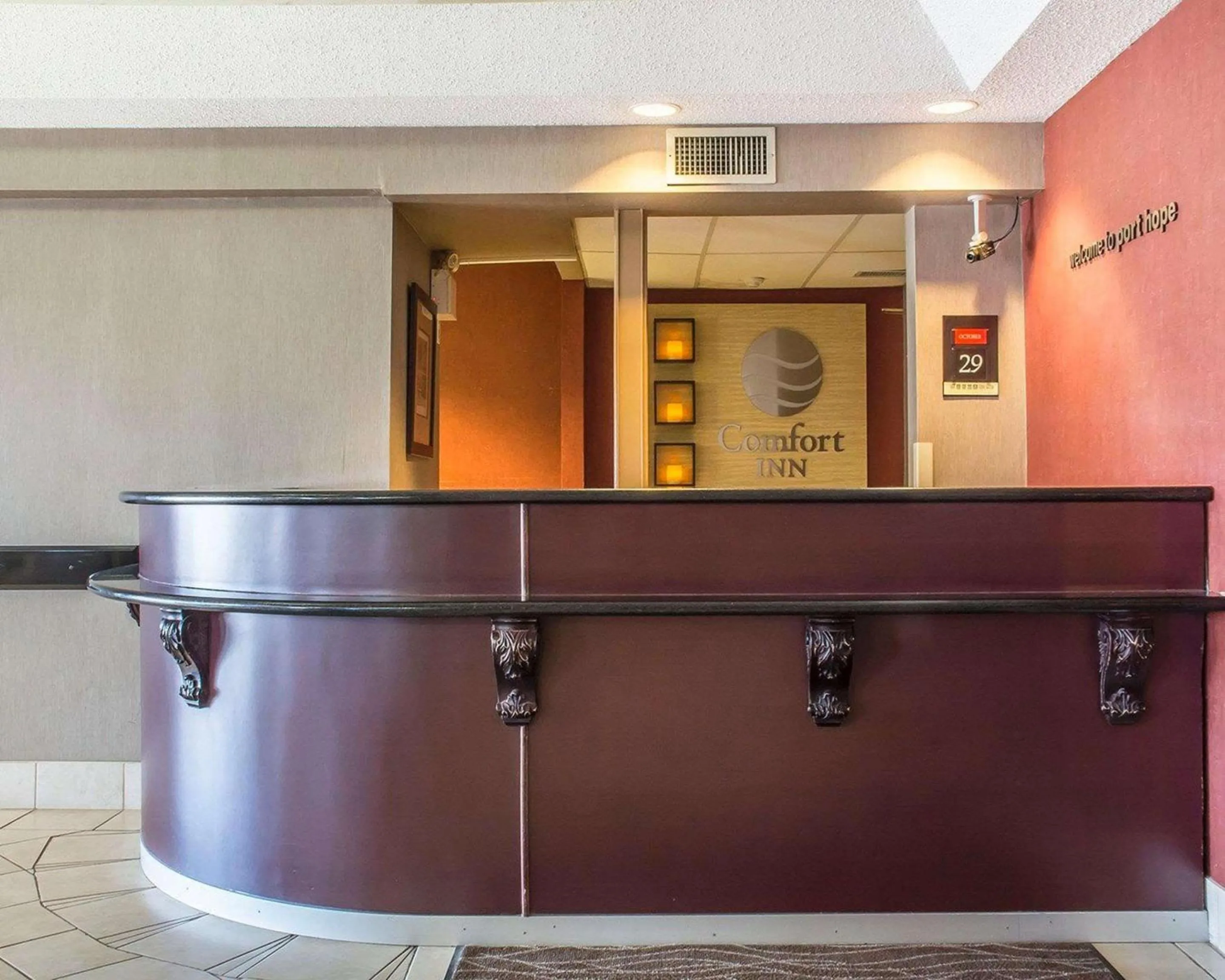 Lobby or reception in Comfort Inn