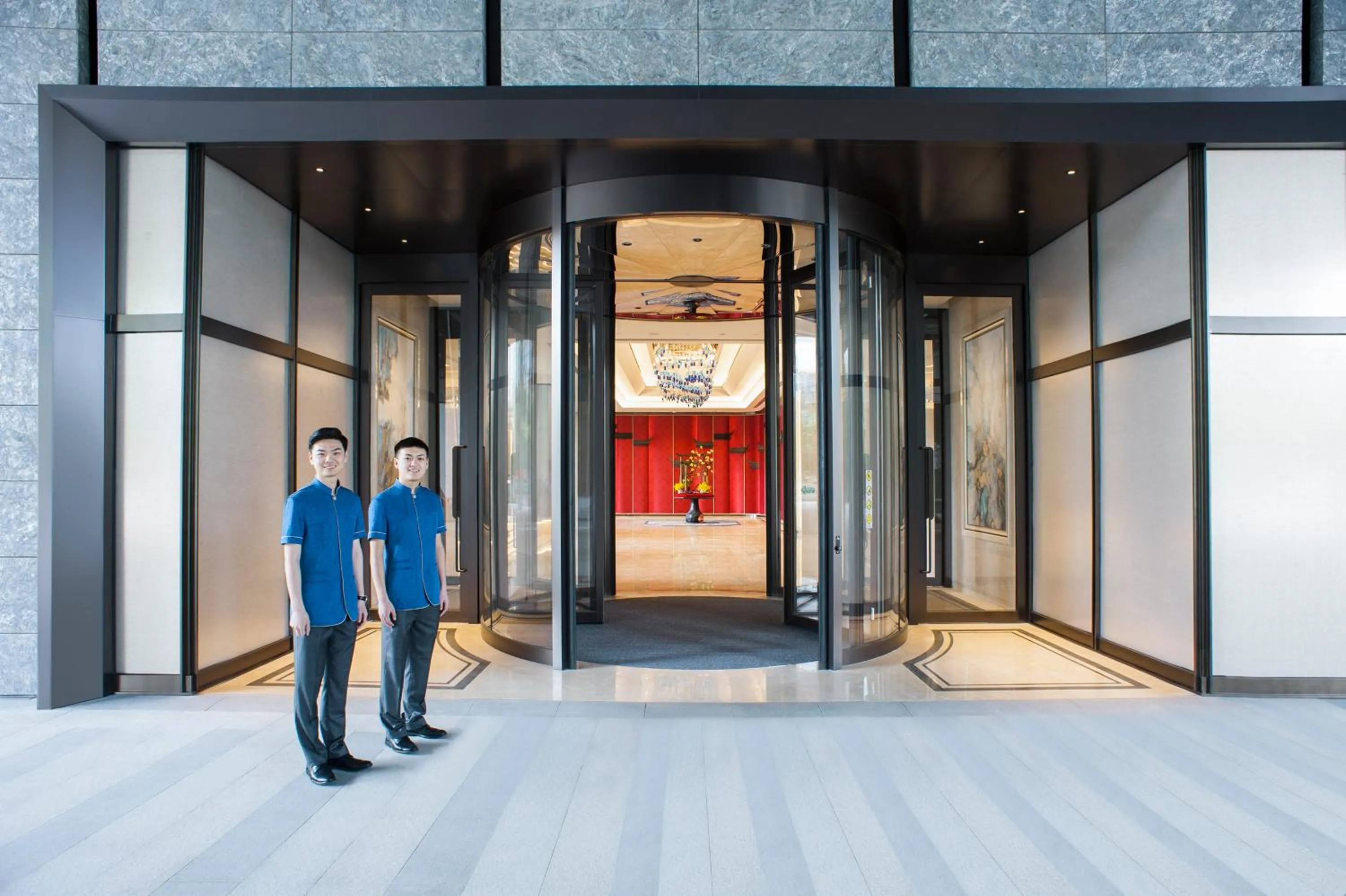 Facade/entrance in Shangri-La Yuanqu, Suzhou