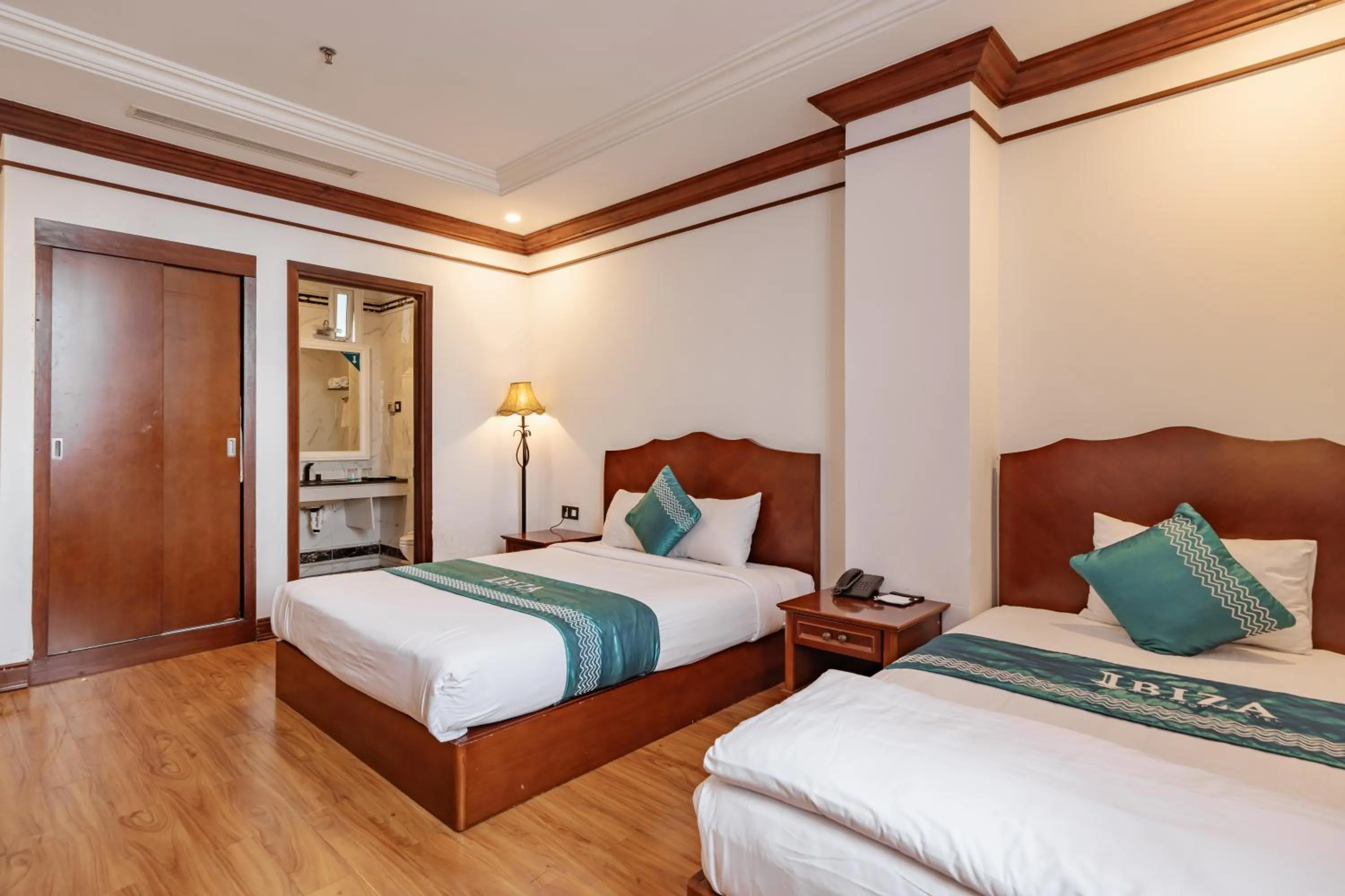 Bed in IBIZA Riverfront Da Nang Hotel