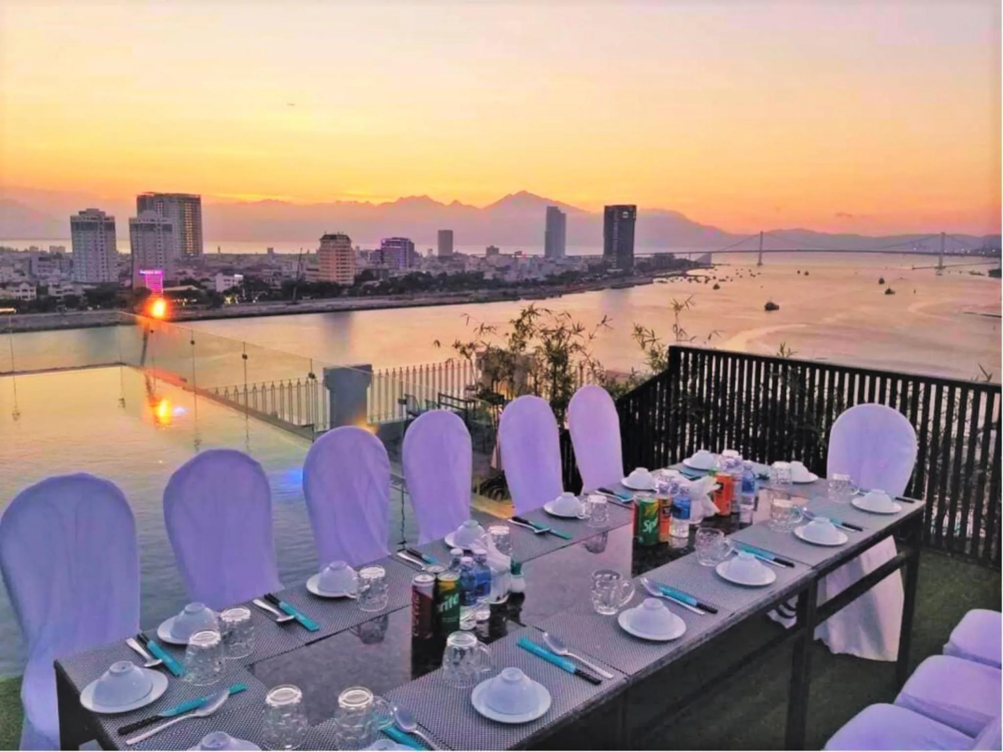City view in IBIZA Riverfront Da Nang Hotel