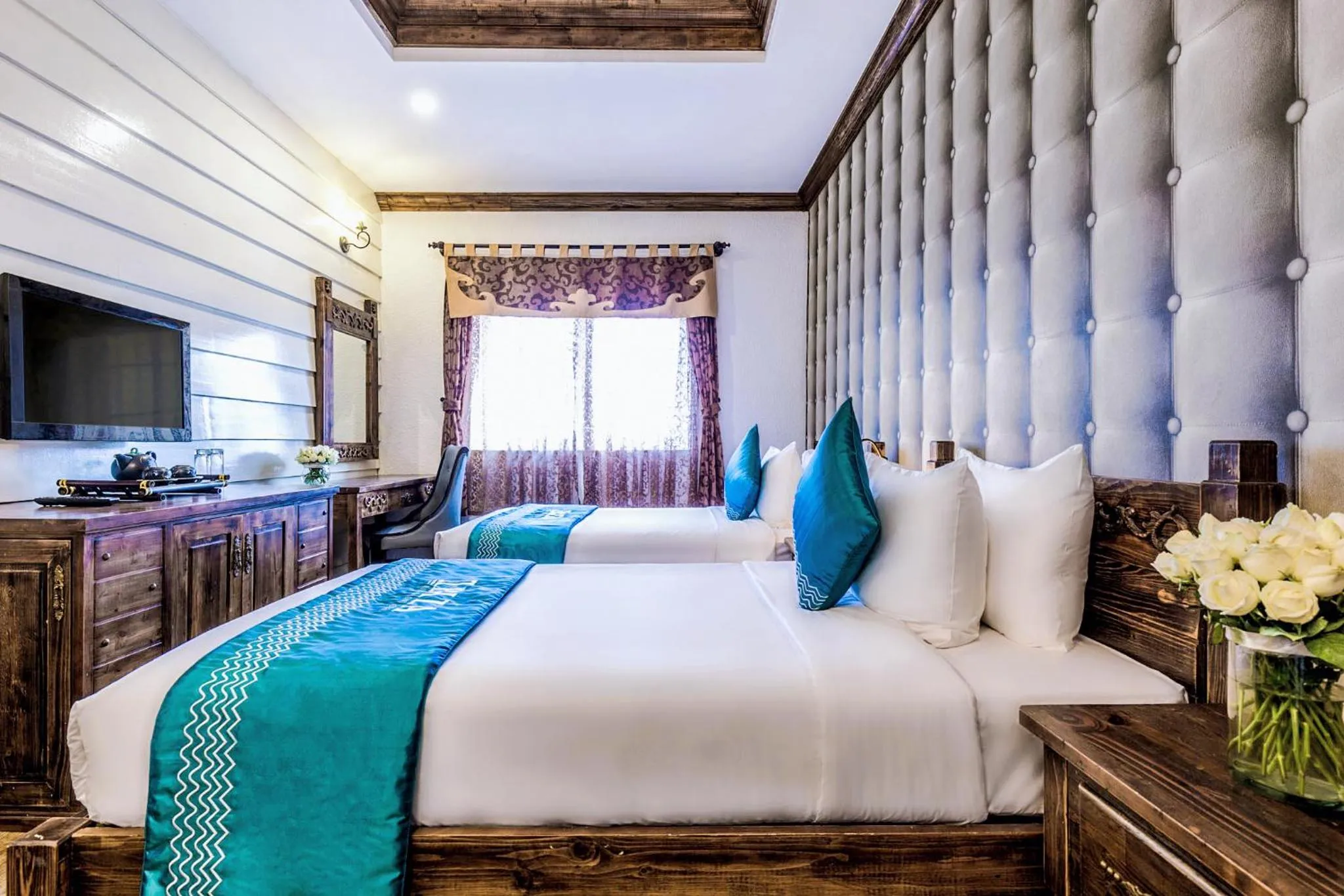 Bed in IBIZA Riverfront Da Nang Hotel