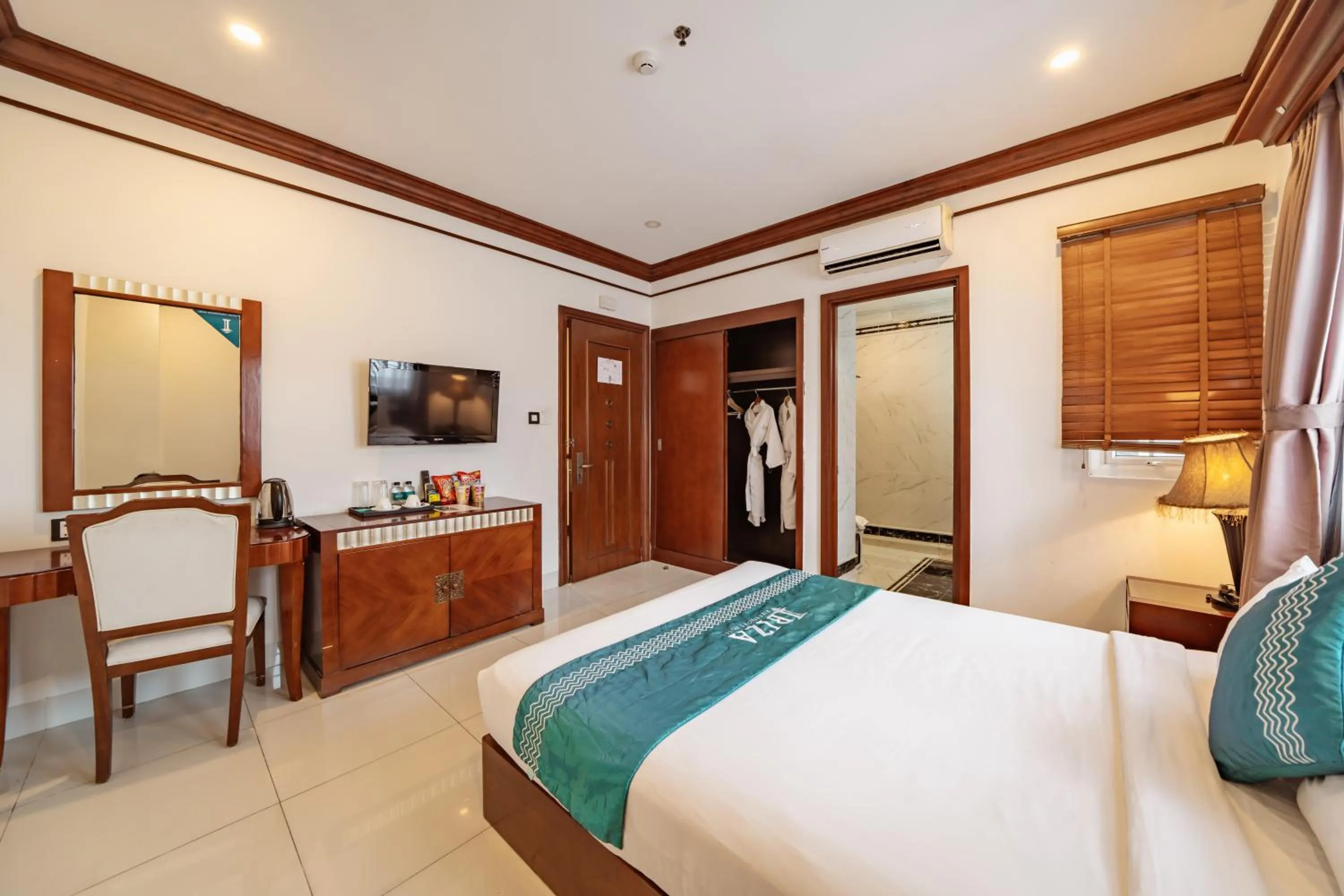 Bed in IBIZA Riverfront Da Nang Hotel