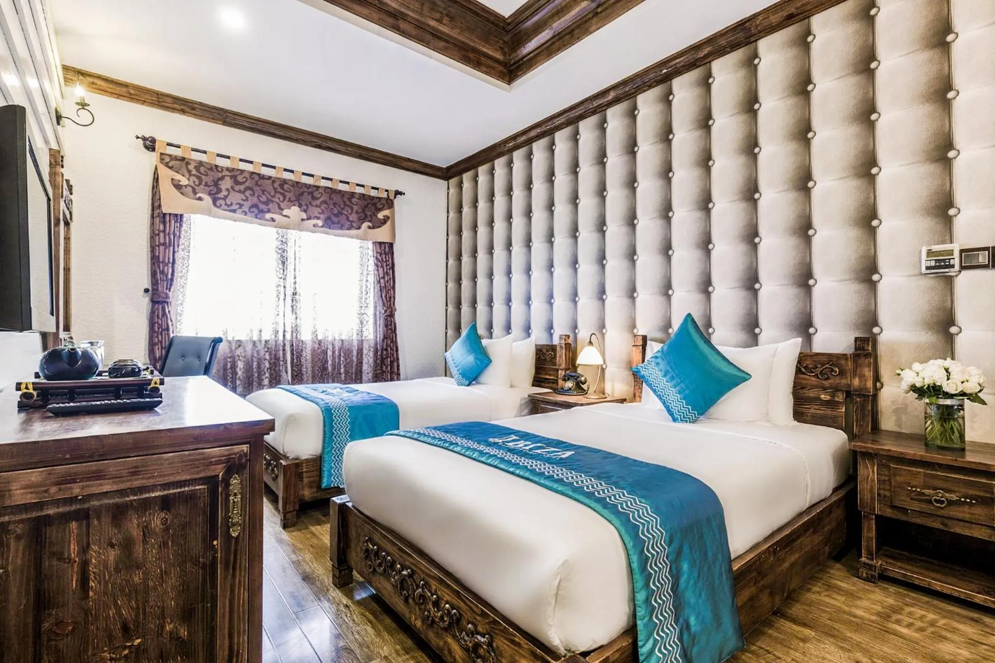 Bed in IBIZA Riverfront Da Nang Hotel