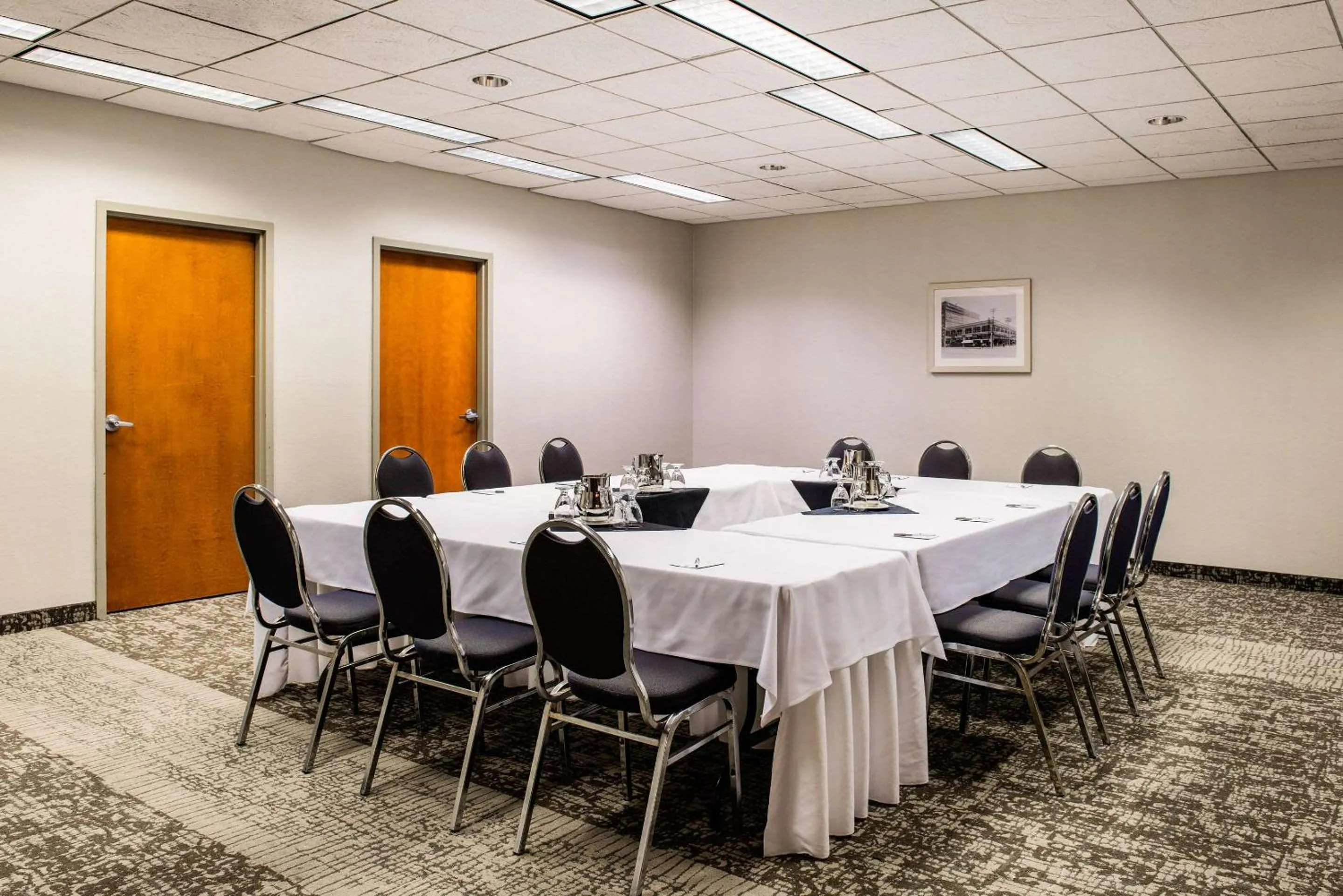 On site in Clarion Hotel & Suites