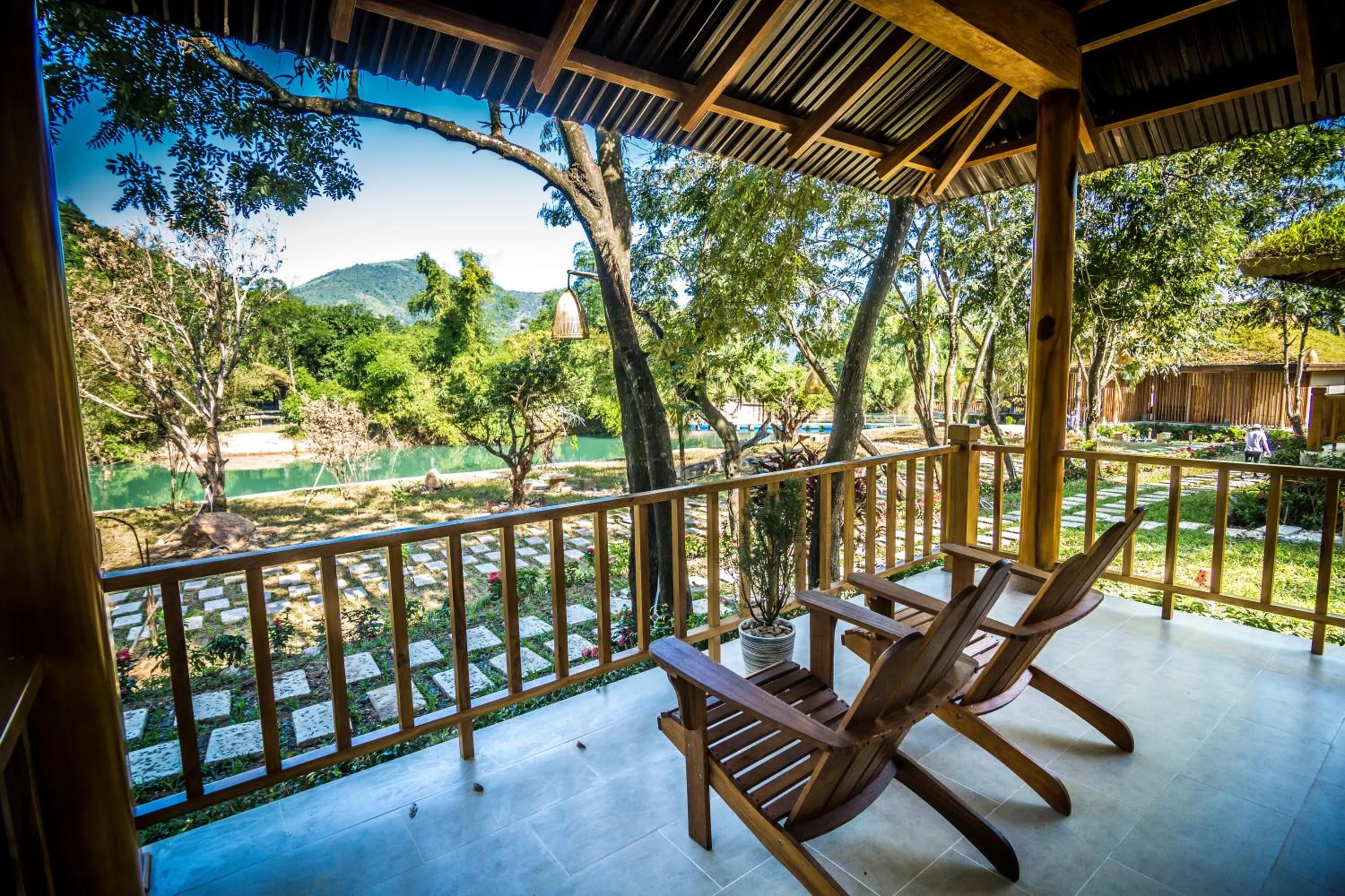 Seating area in BaHo Eco Beat