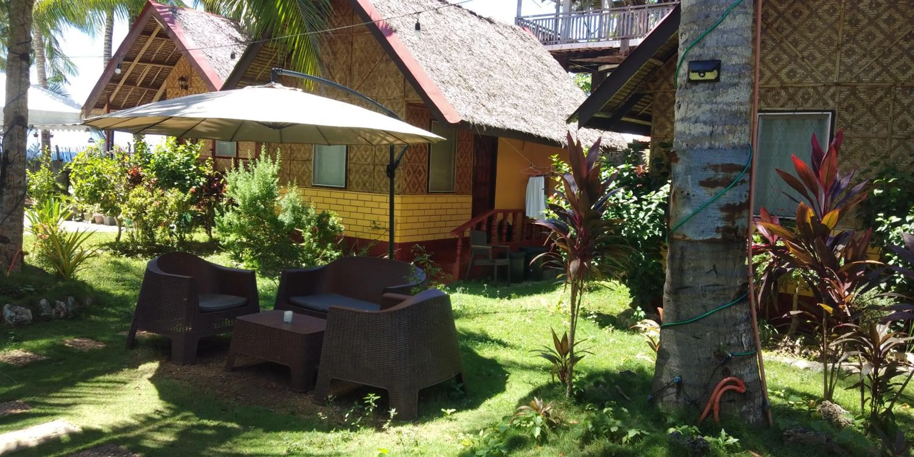 Garden in Anda Poseidon’s Beach Resort