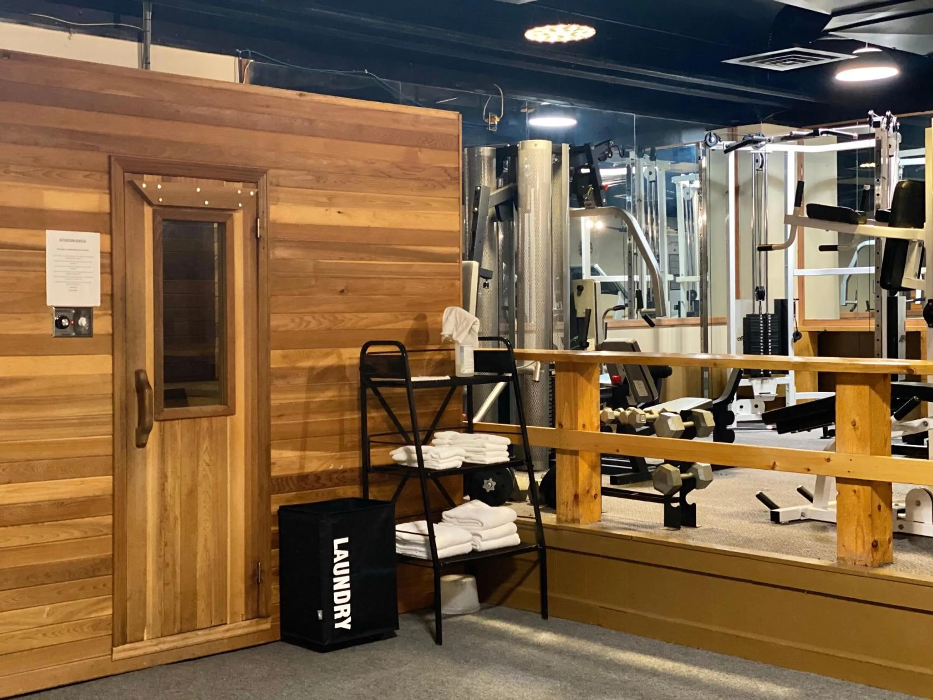 Fitness centre/facilities in Ramada by Wyndham Whitecourt