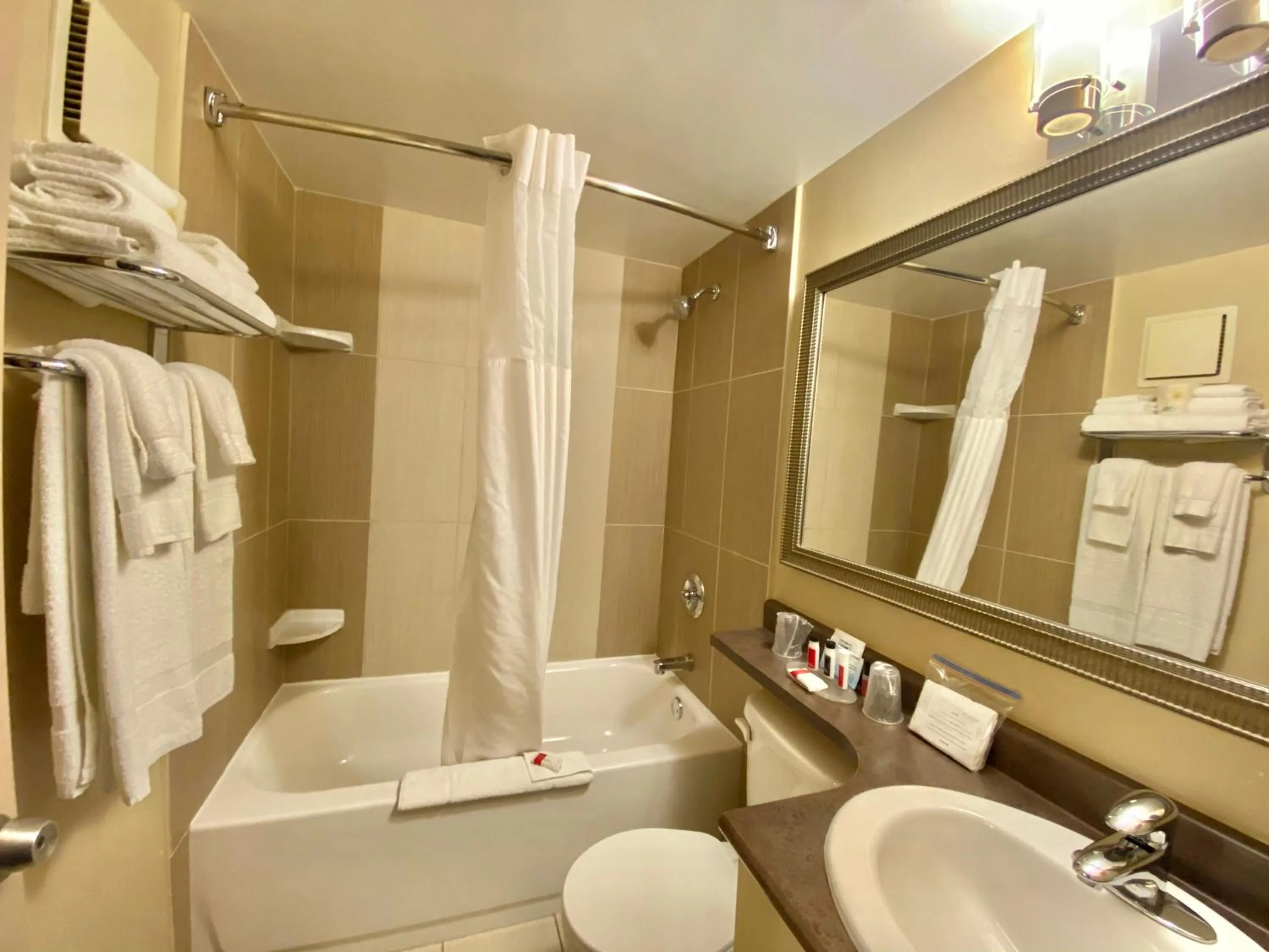 Bathroom in Ramada by Wyndham Whitecourt