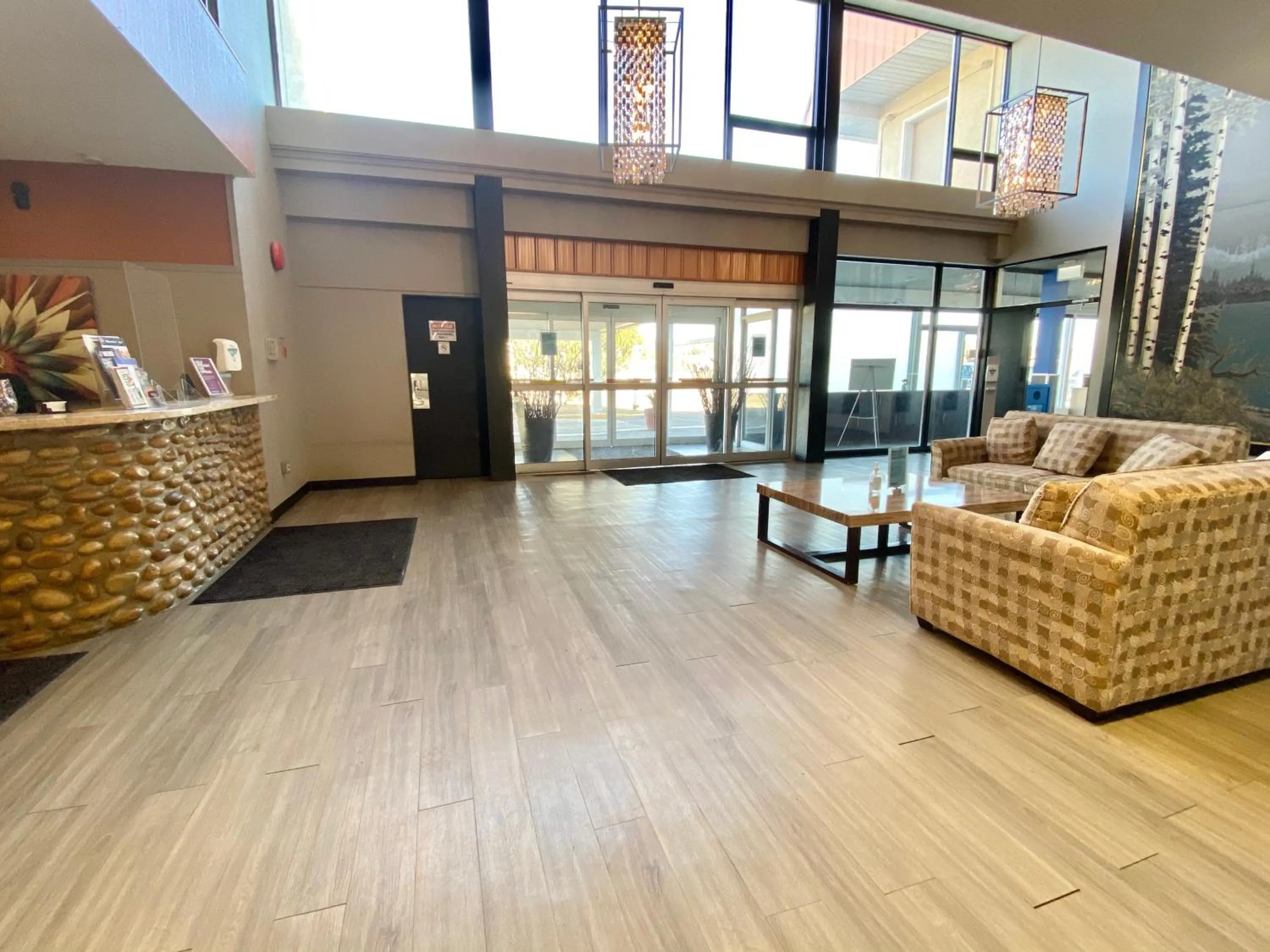 Seating area in Ramada by Wyndham Whitecourt