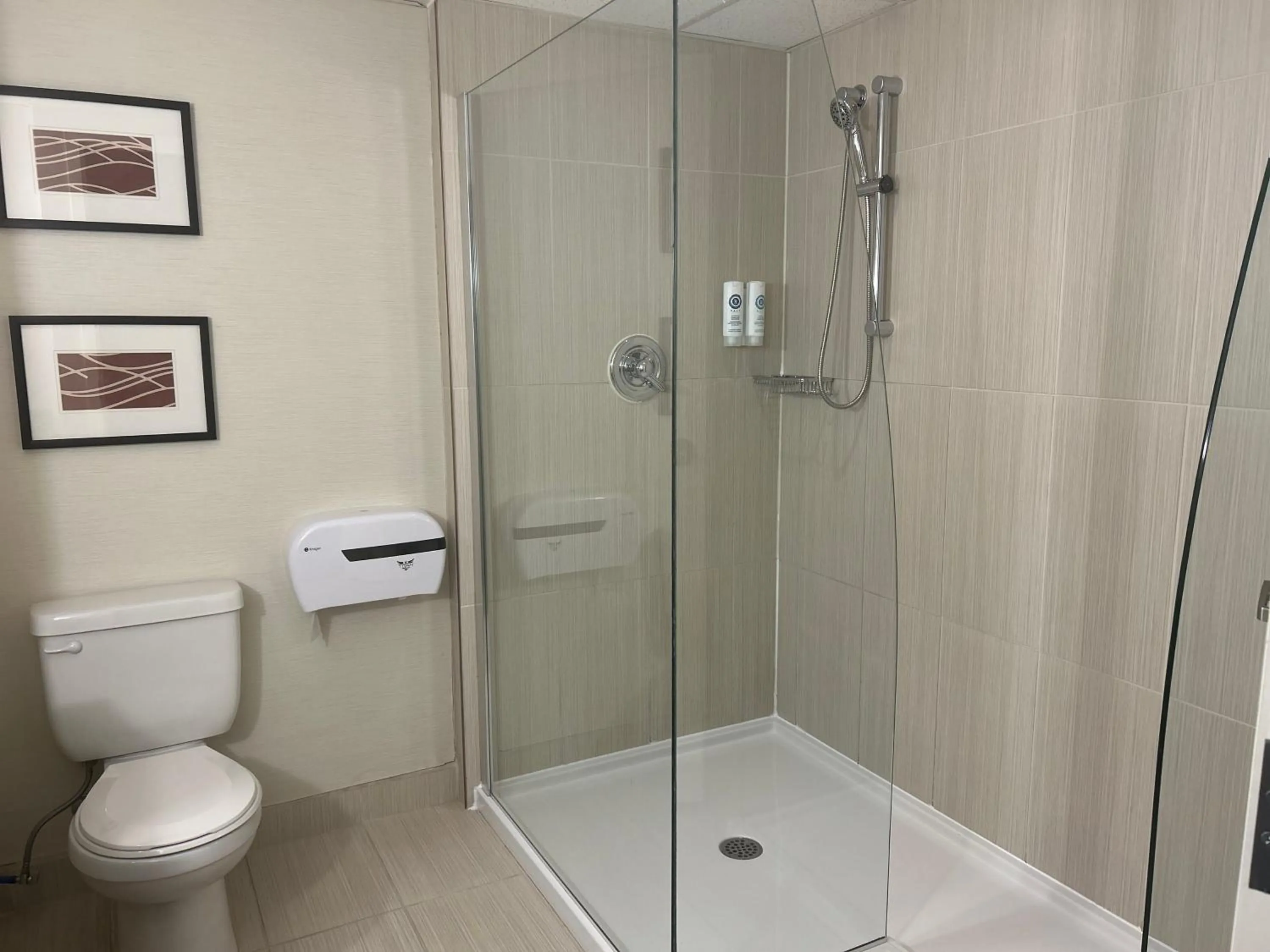 Shower in Comfort Inn