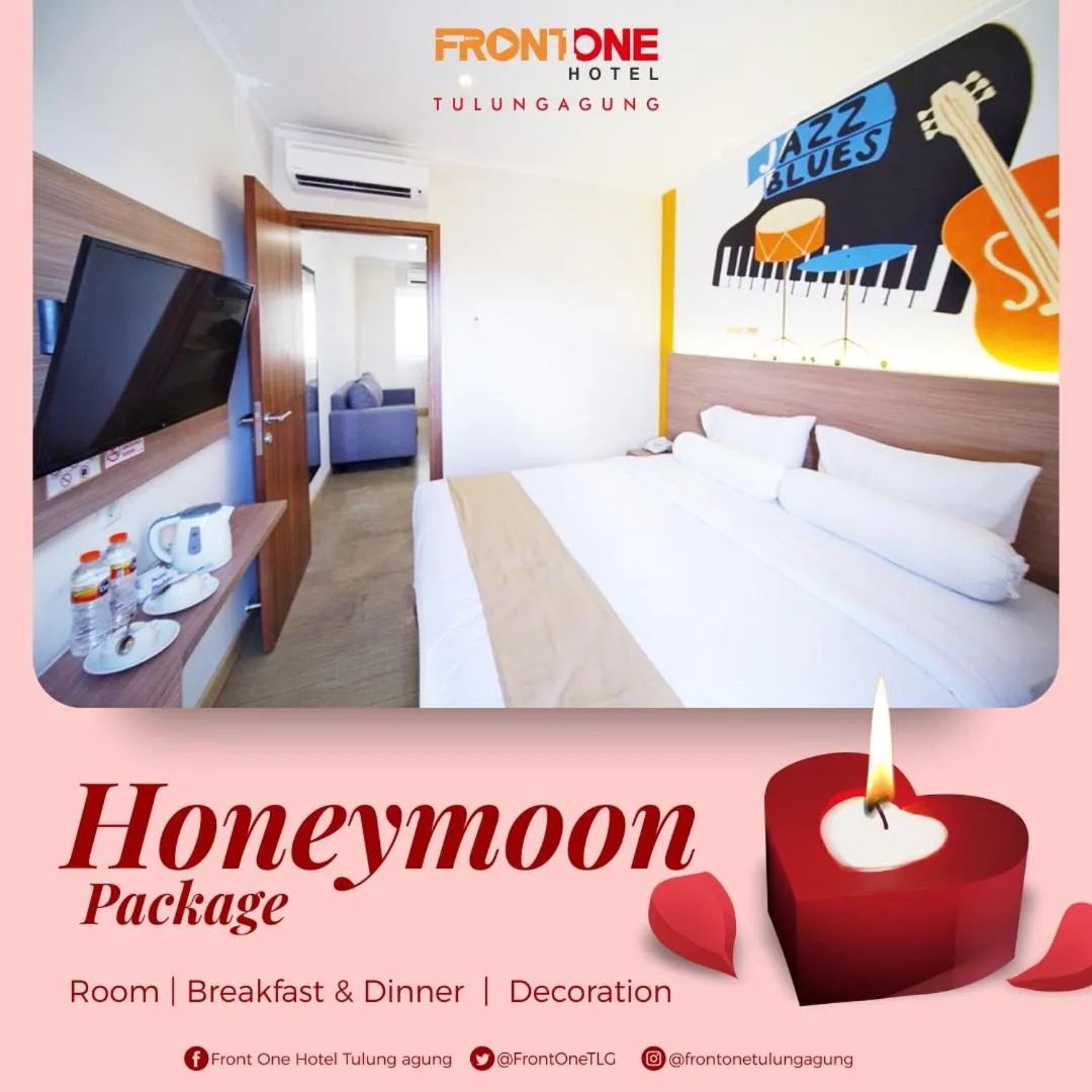 Bed in Front One Hotel Tulungagung