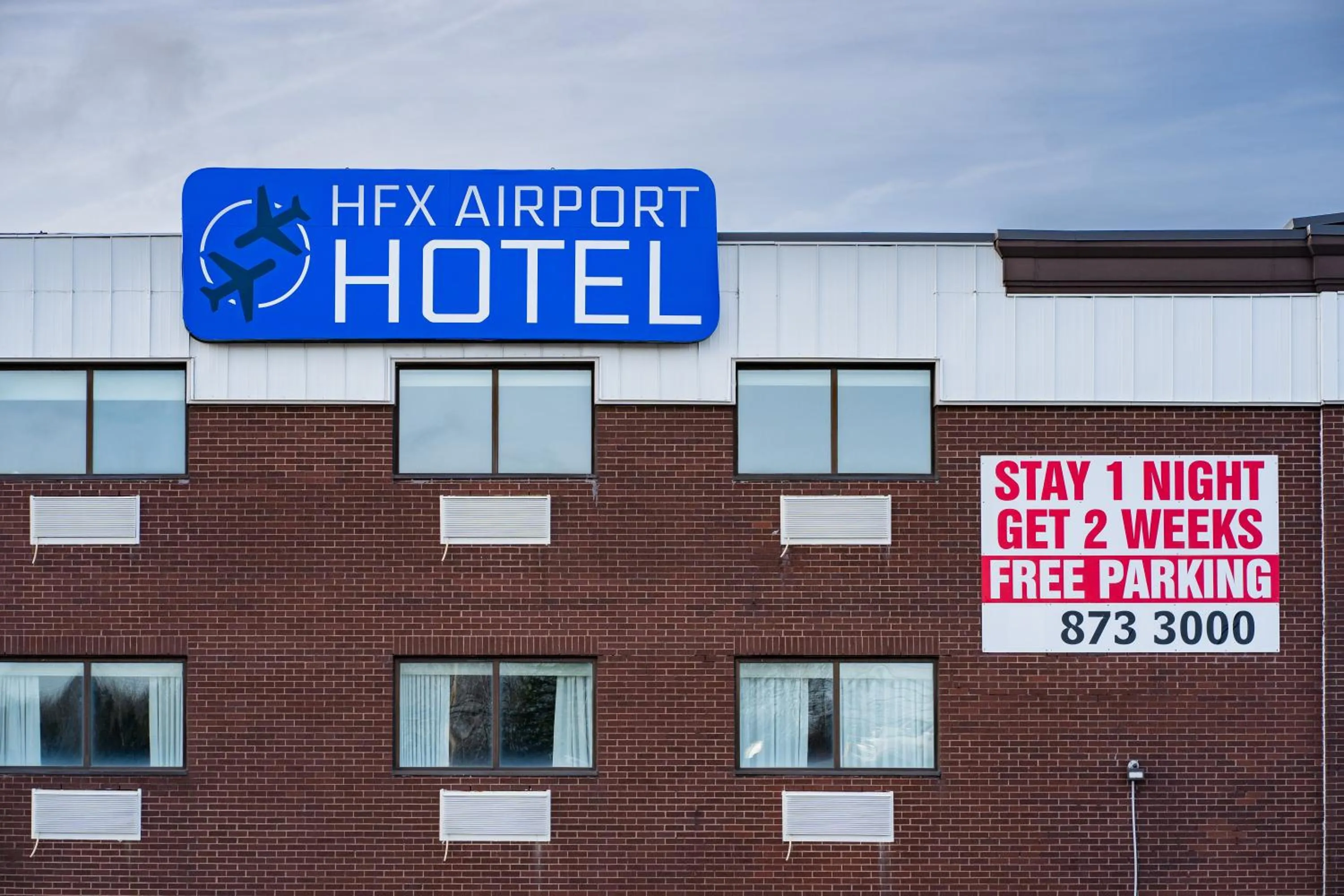 Property logo or sign in HFX Airport Hotel
