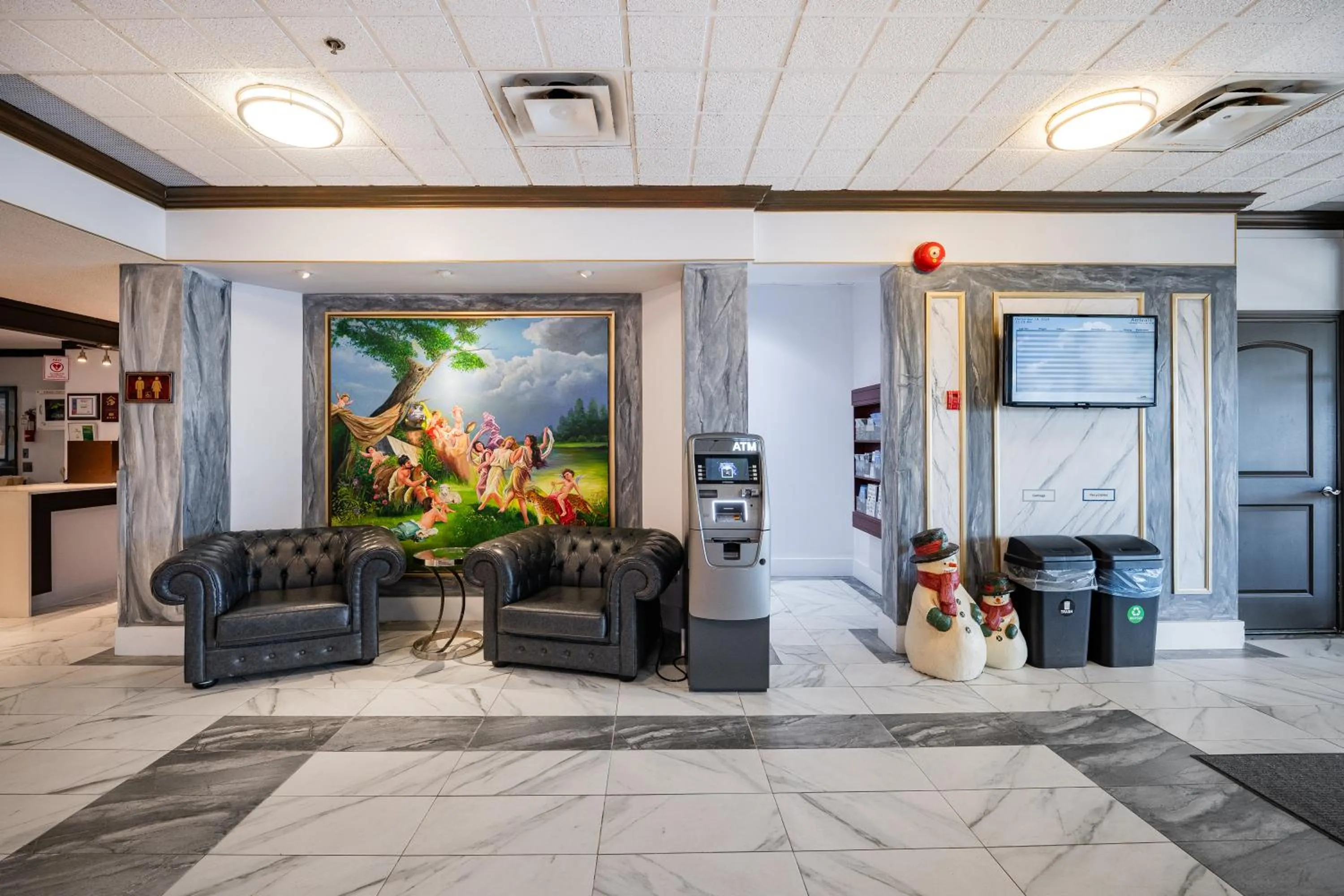 Lobby or reception in HFX Airport Hotel