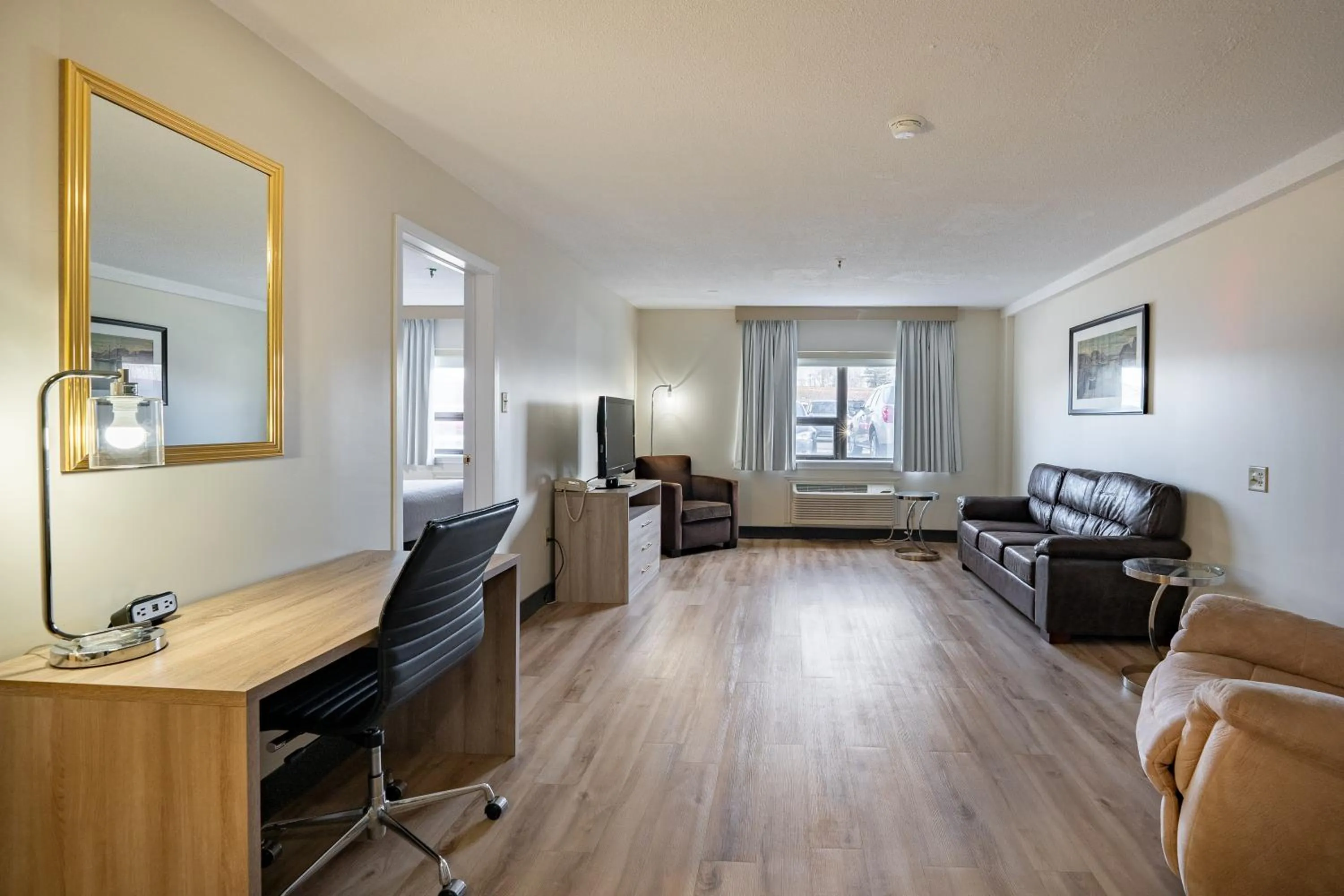 Seating area in HFX Airport Hotel