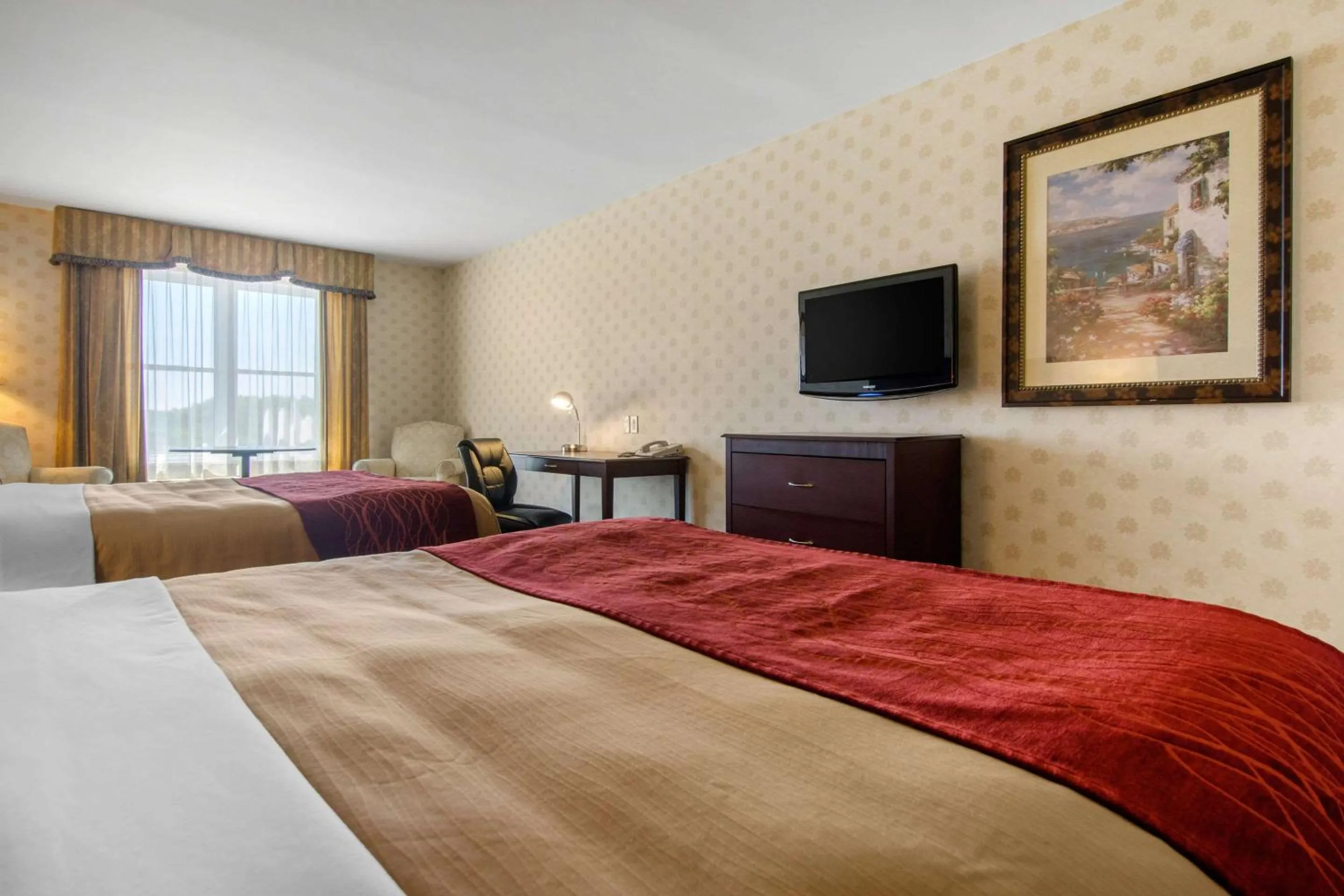 Photo of the whole room, Bed in Comfort Inn & Suites