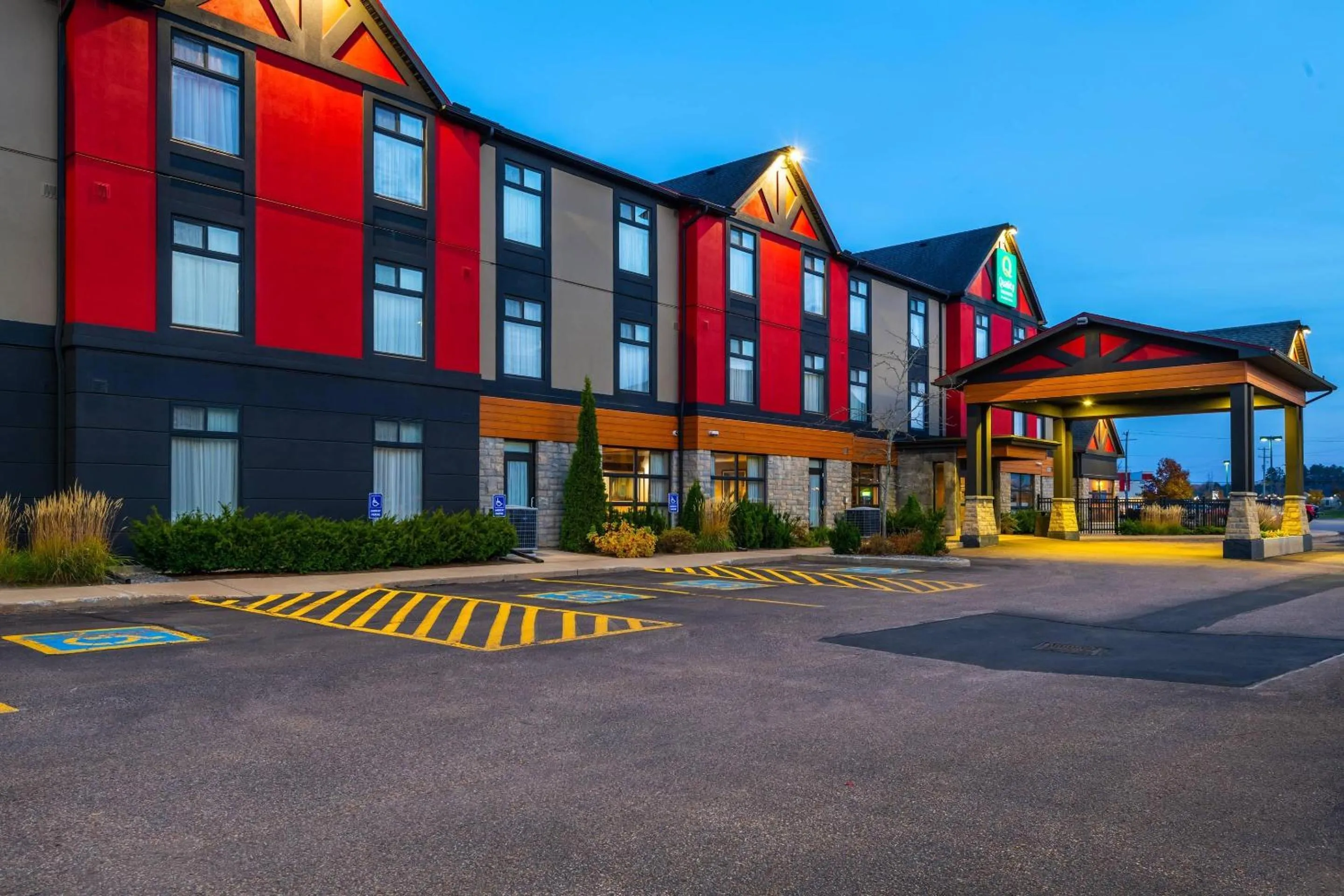 Property building in Quality Inn & Suites