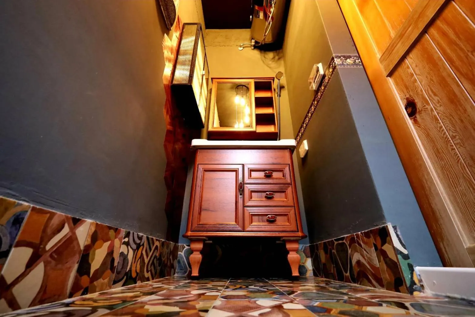 Bathroom in PENGHU Lucai B&B 旅采民宿