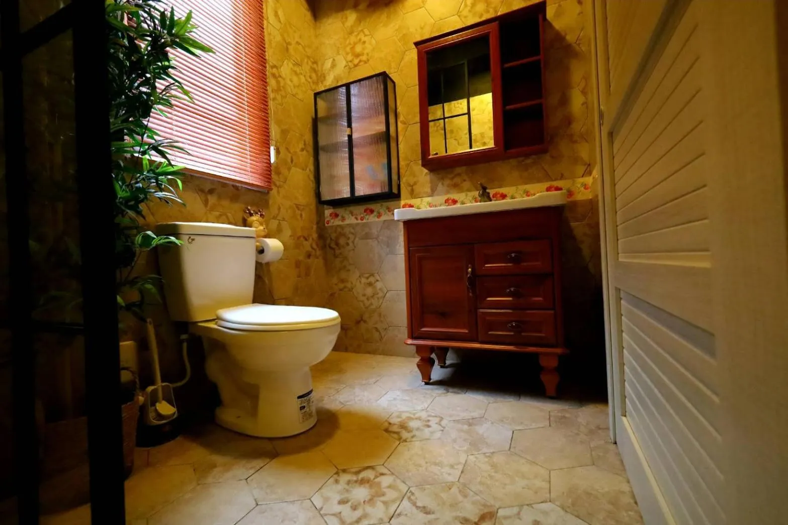 Toilet in PENGHU Lucai B&B 旅采民宿