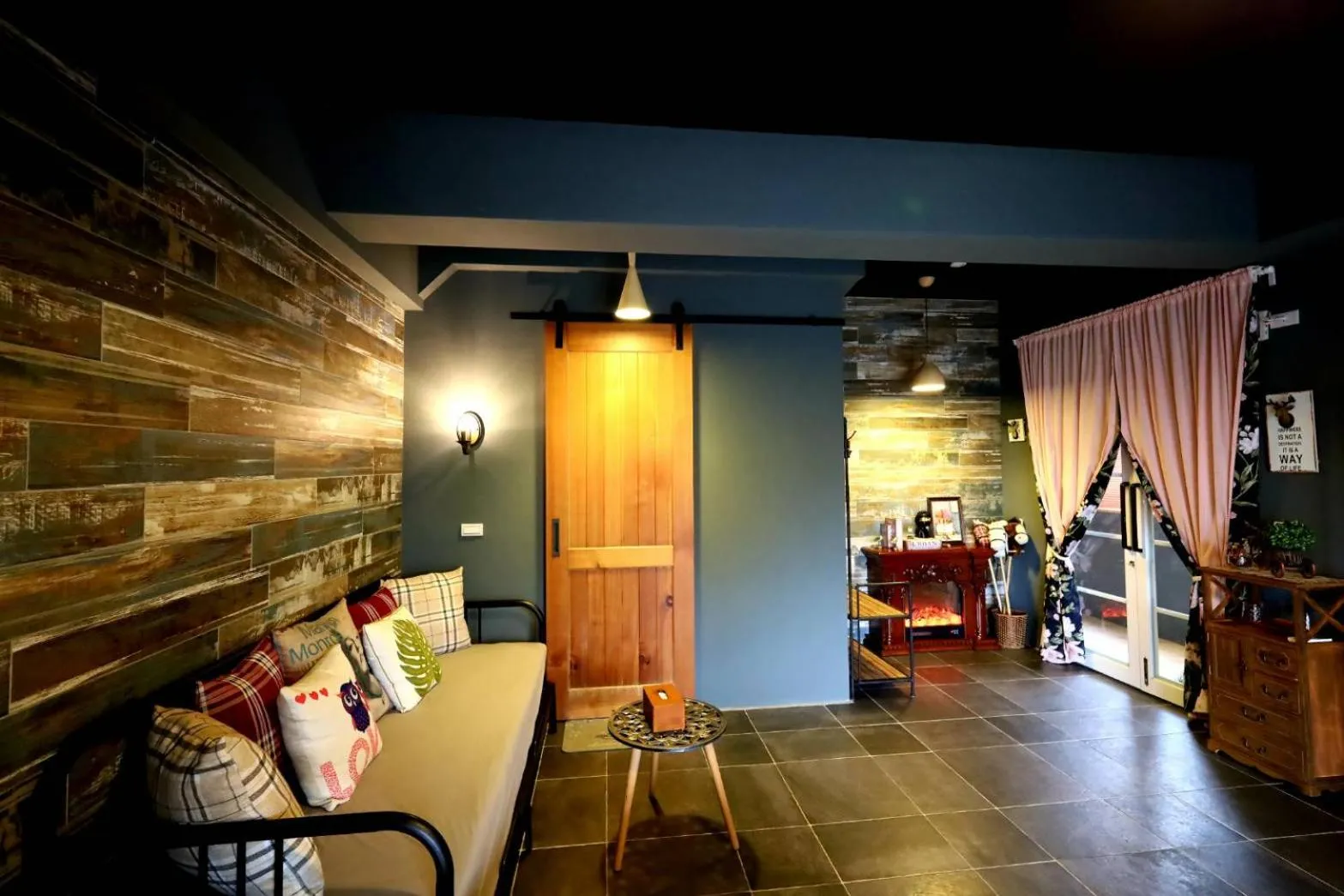 Living room in PENGHU Lucai B&B 旅采民宿