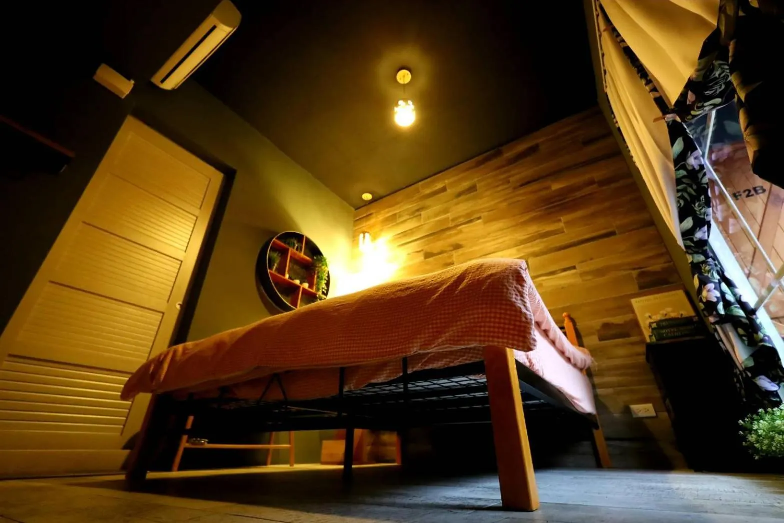 Bed in PENGHU Lucai B&B 旅采民宿
