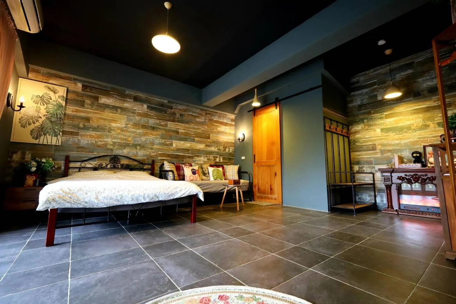 Bed in PENGHU Lucai B&B 旅采民宿