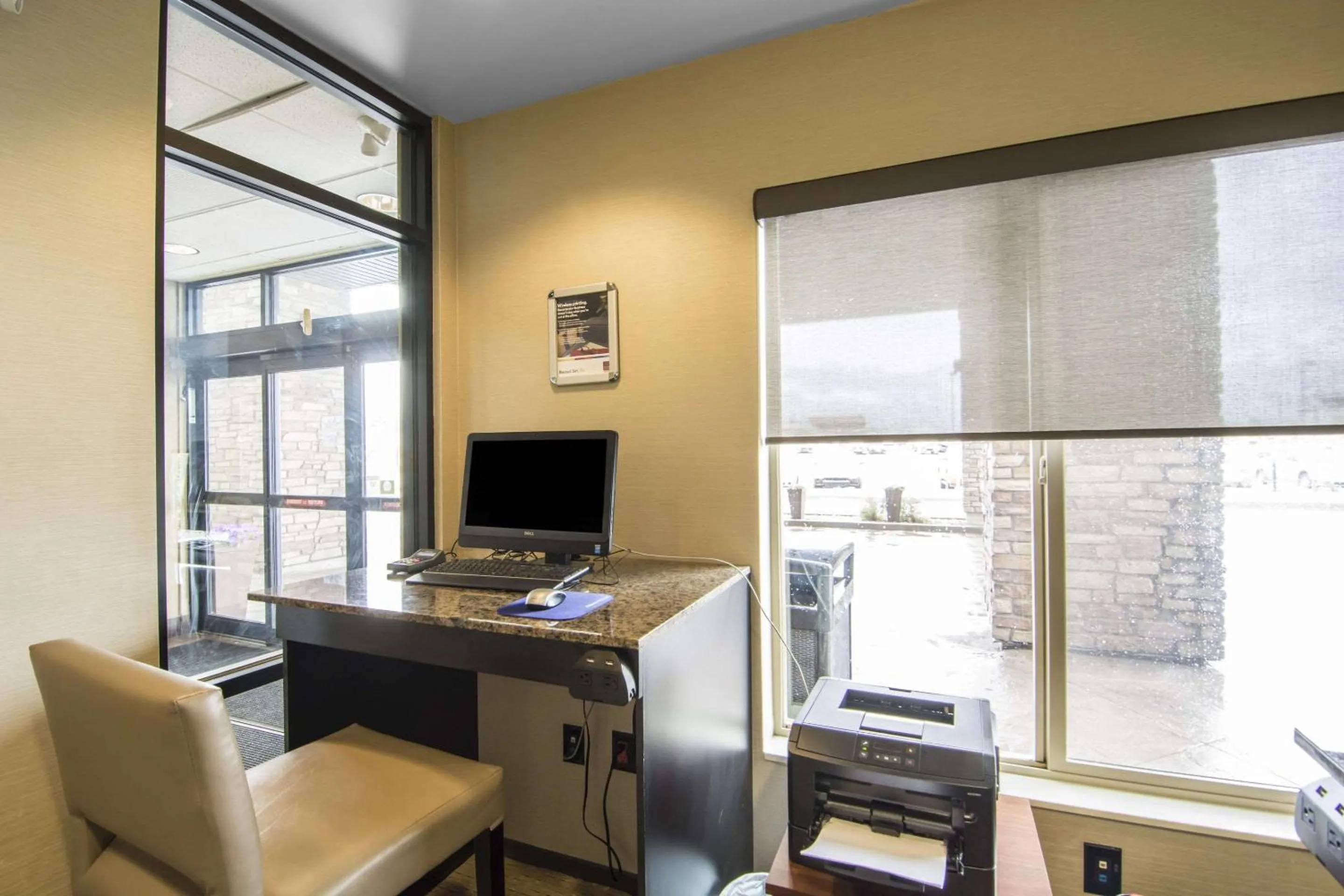 On site in Comfort Suites