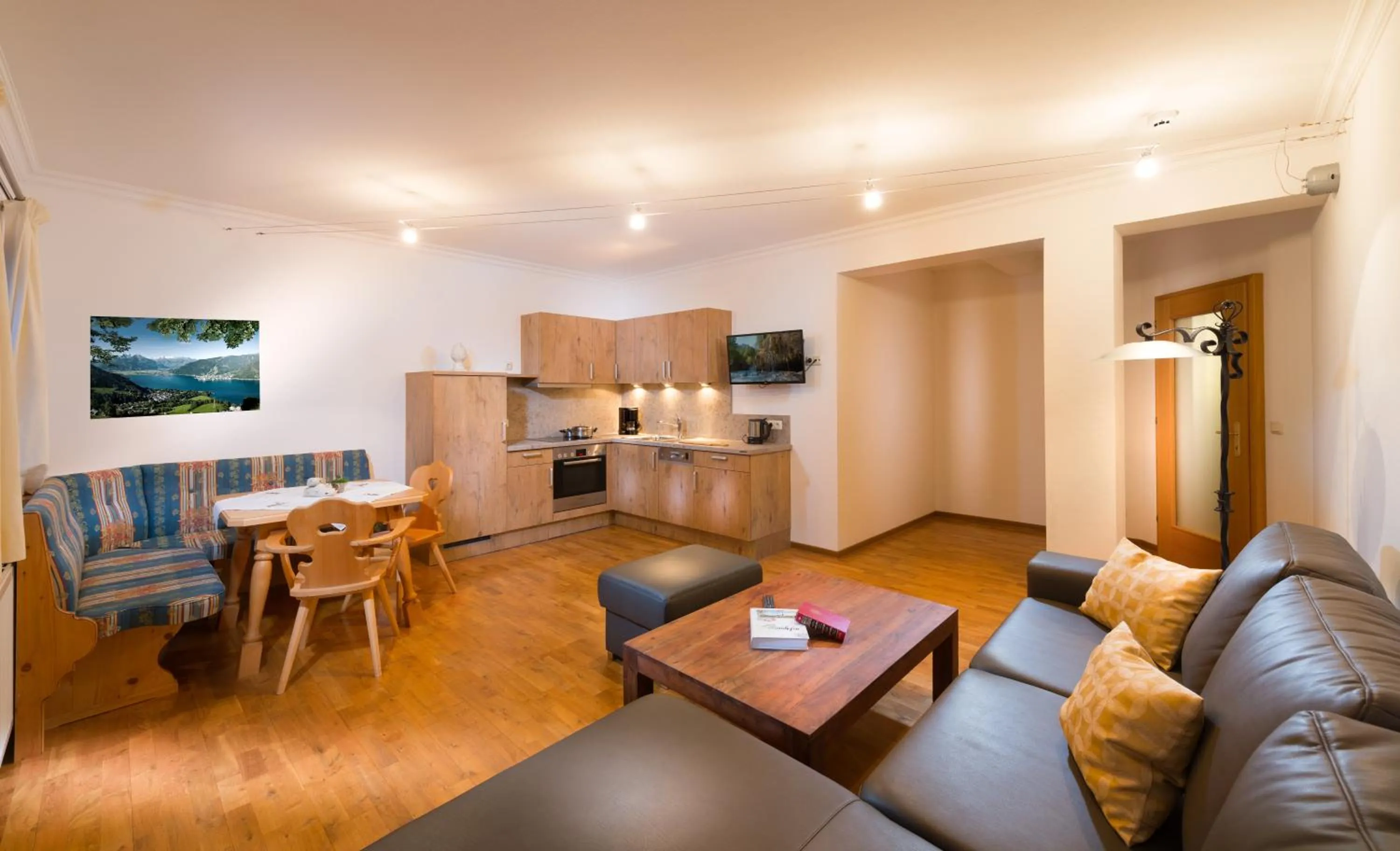 Kitchen or kitchenette in Apartments Quehenberger