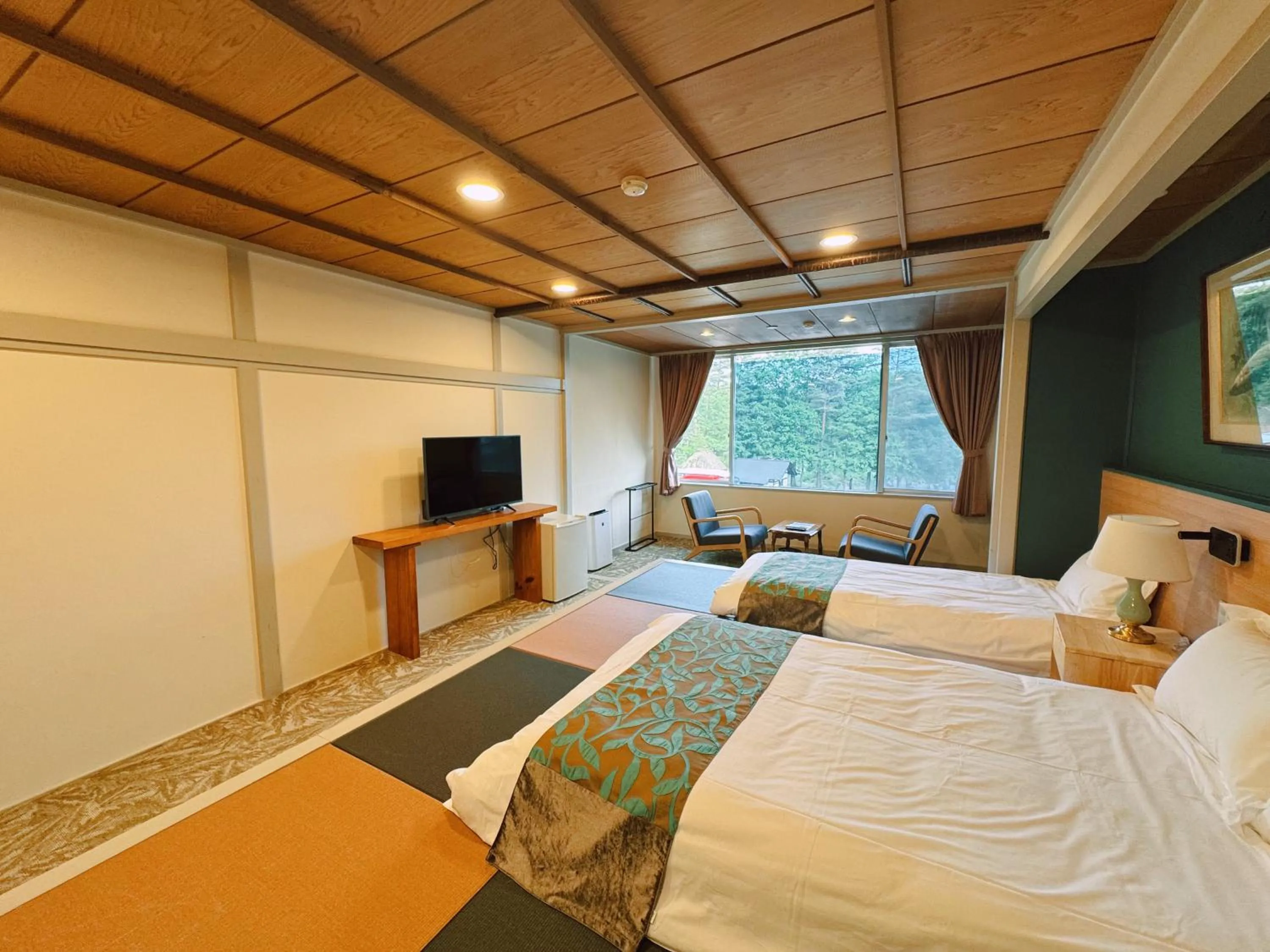 Photo of the whole room, Bed in Kurobe Sunvalley Hotel