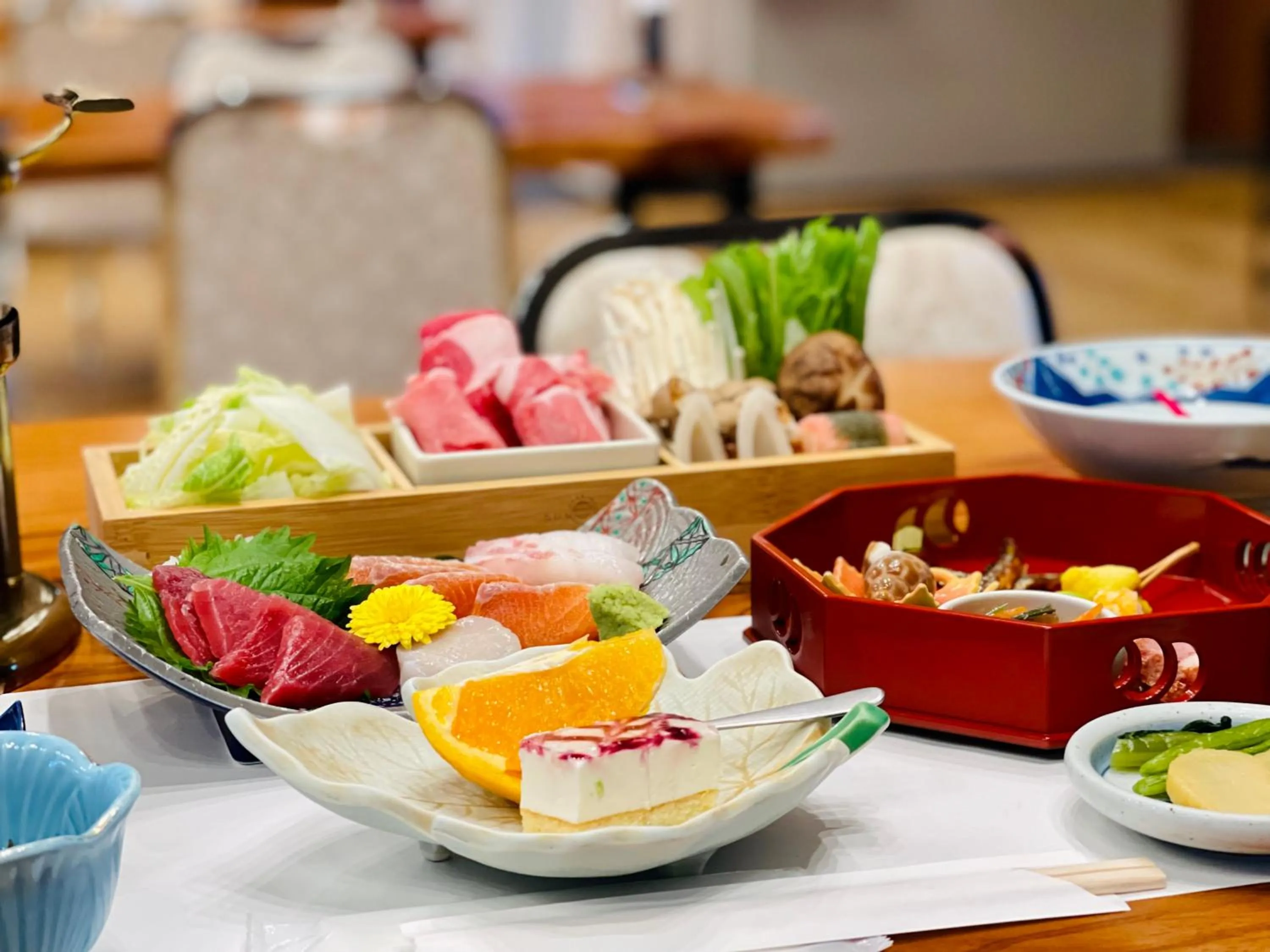 Food in Kurobe Sunvalley Hotel